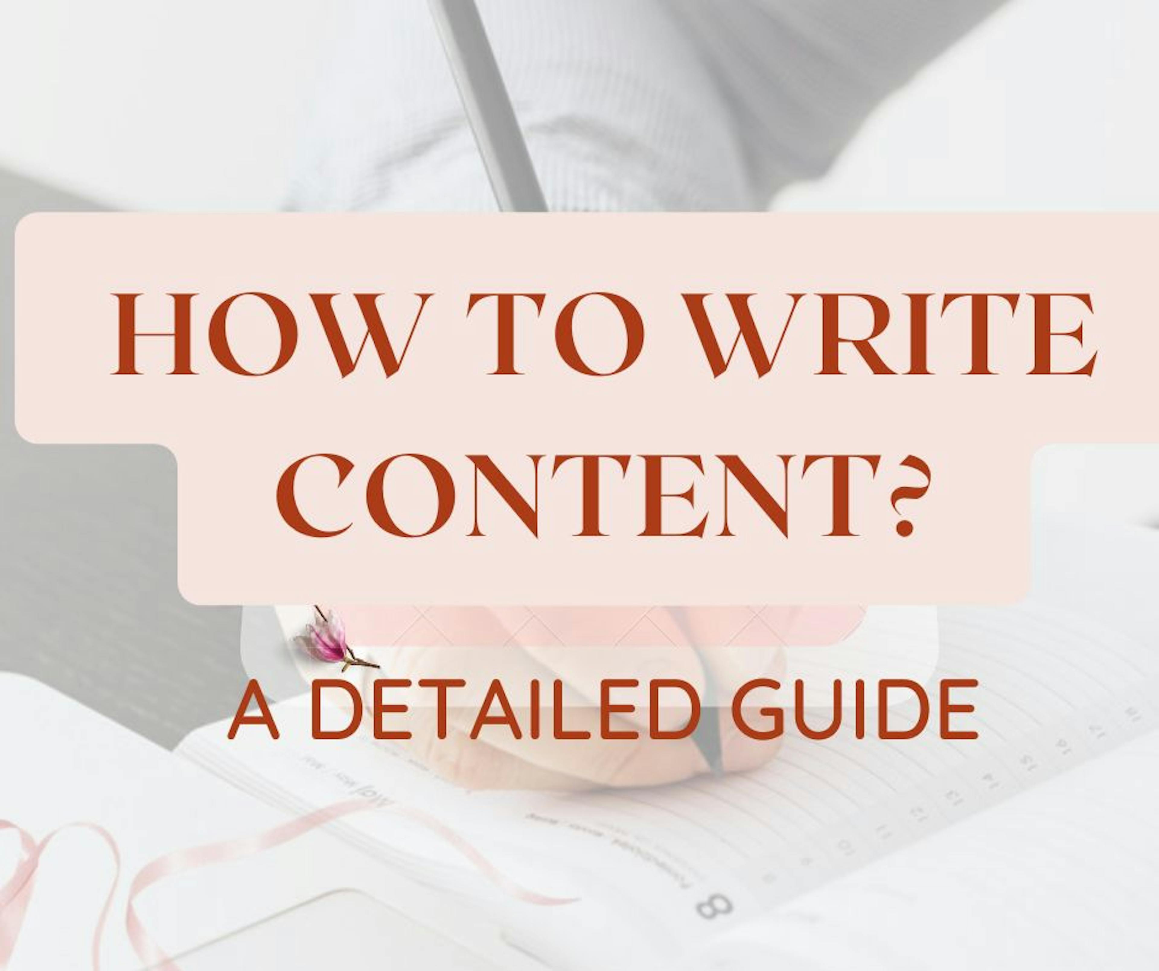 How to Write Unique Content: A Detailed Guide