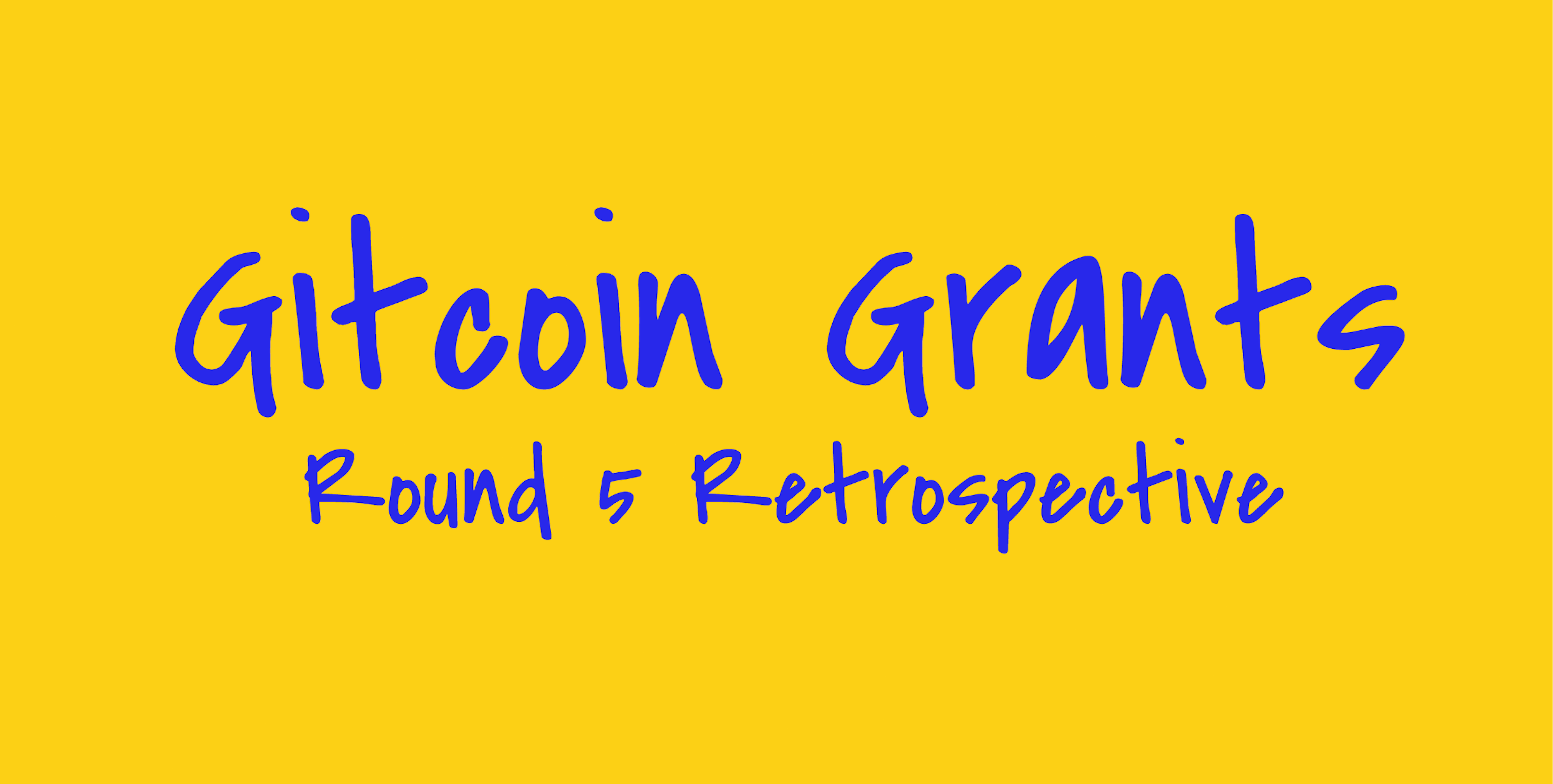 featured image - Reviewing the Gitcoin Grants Round 5