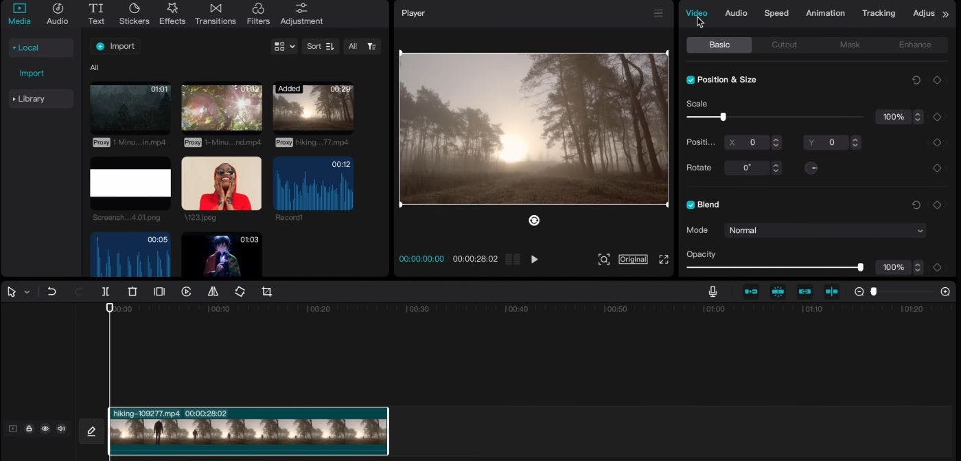 Curve Speed On CapCut