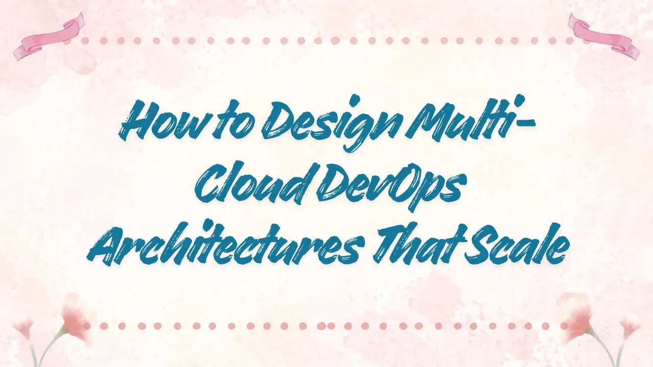 Building Scalable Multi-Cloud DevOps Architectures: Key Patterns & Practices