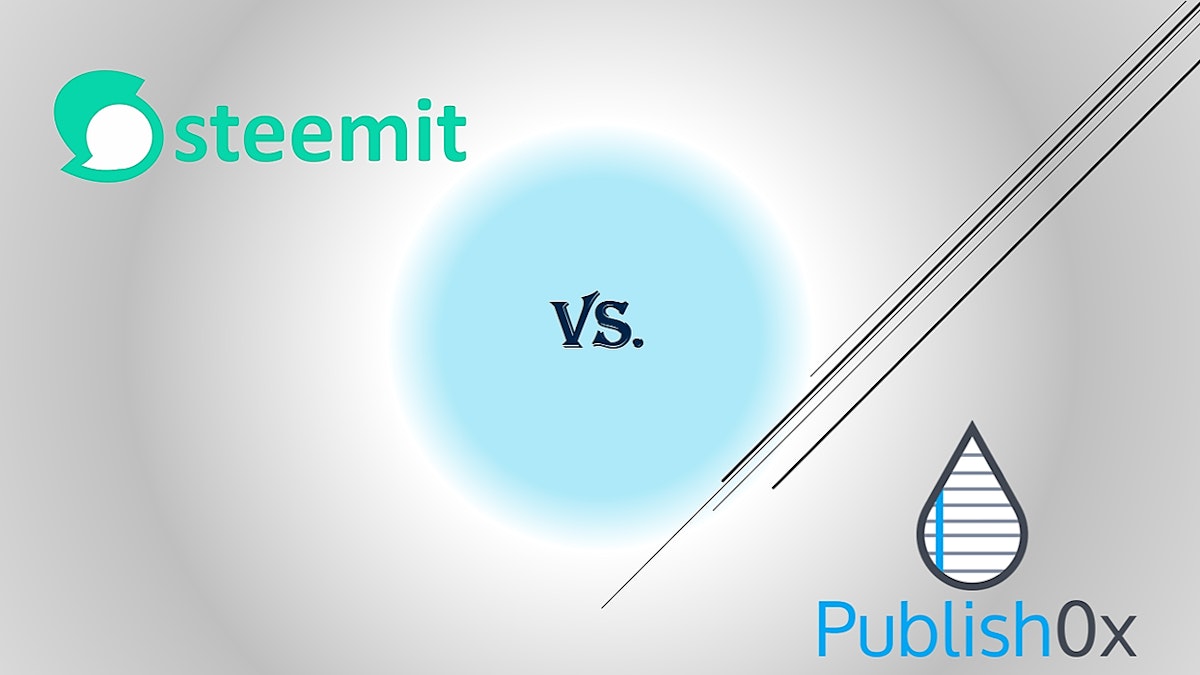 featured image - Steemit Vs. Publish0x: Where Should You Publish?