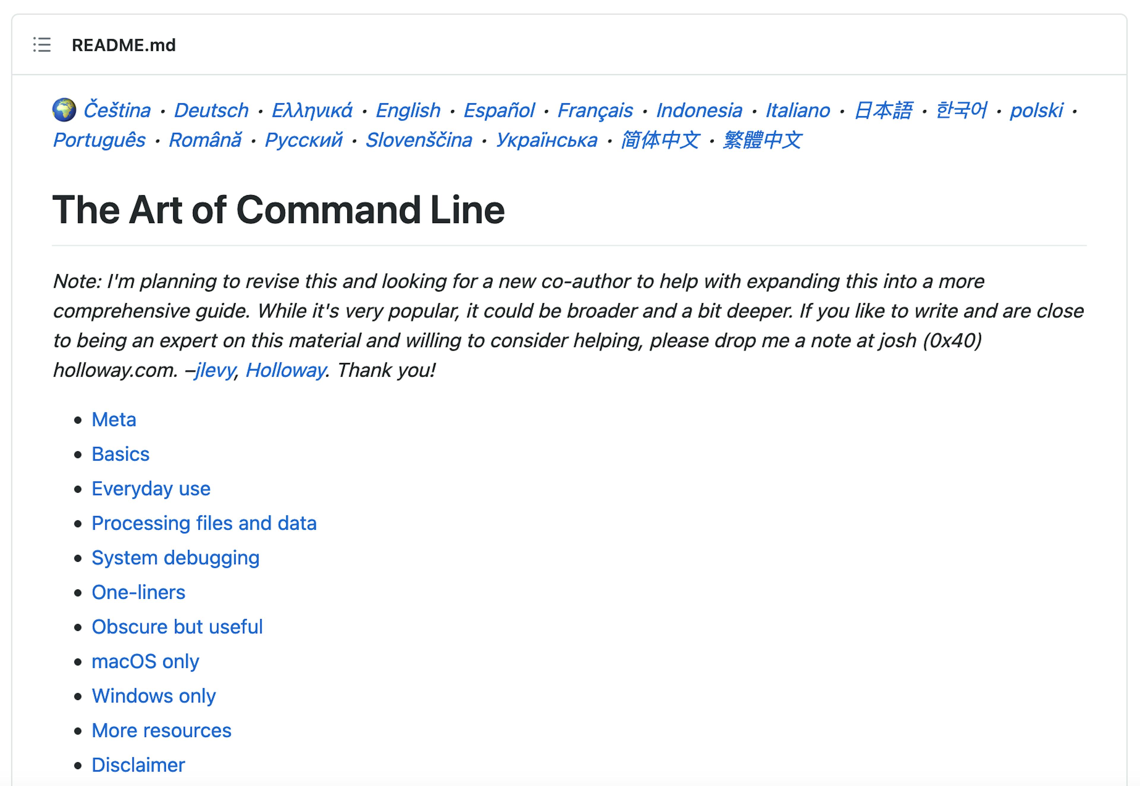 the-art-of-command-line
