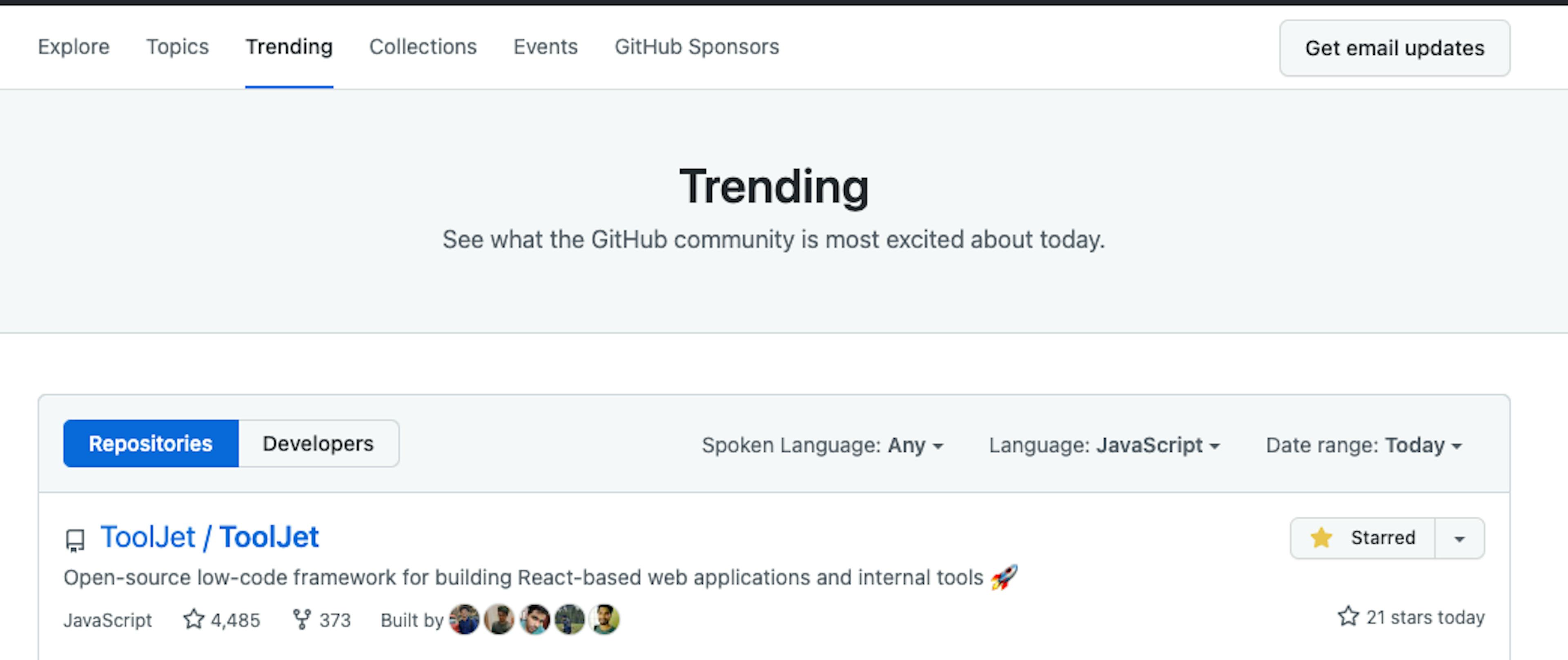 trending-repositories