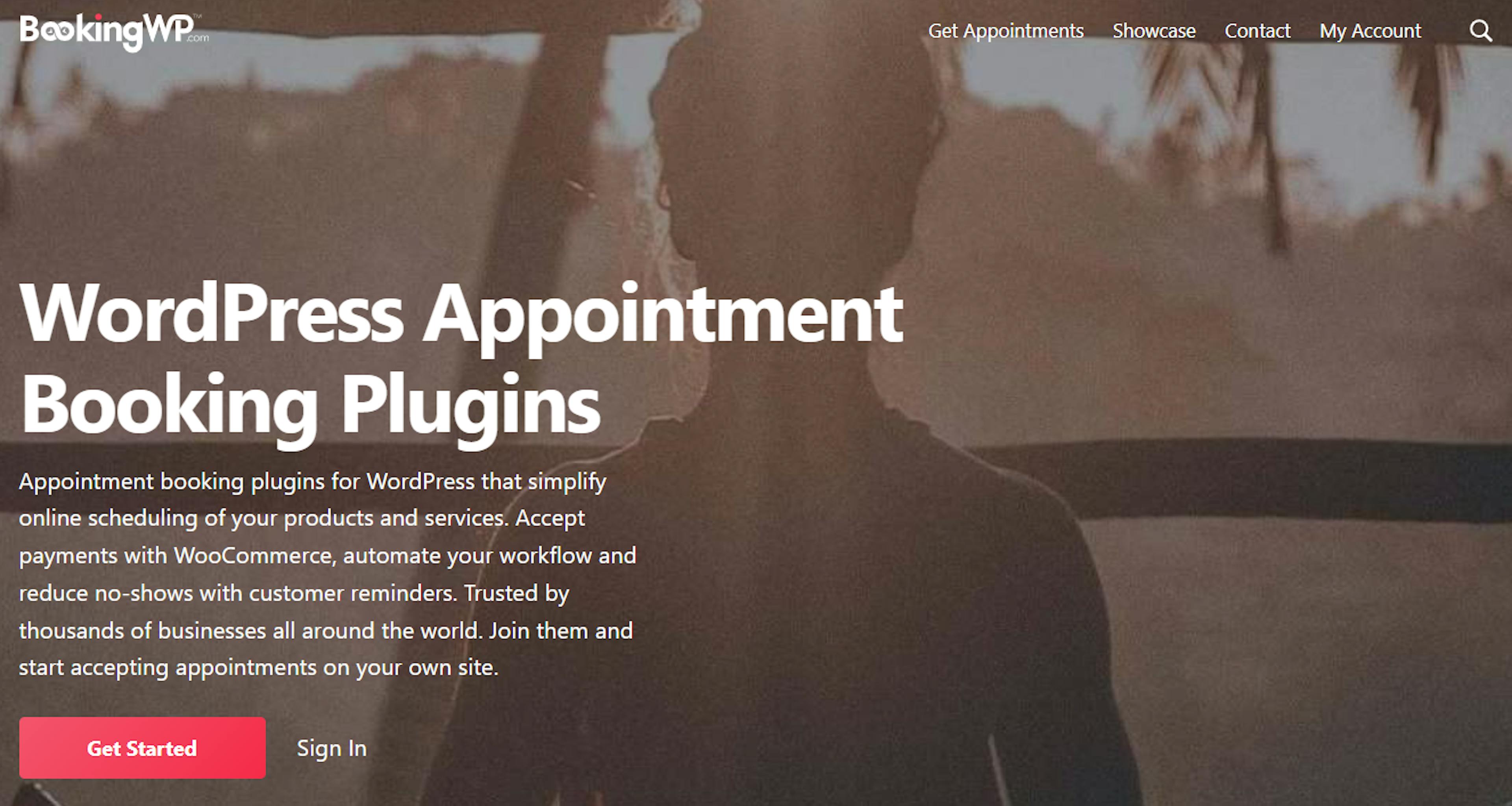 Booking WP plugin