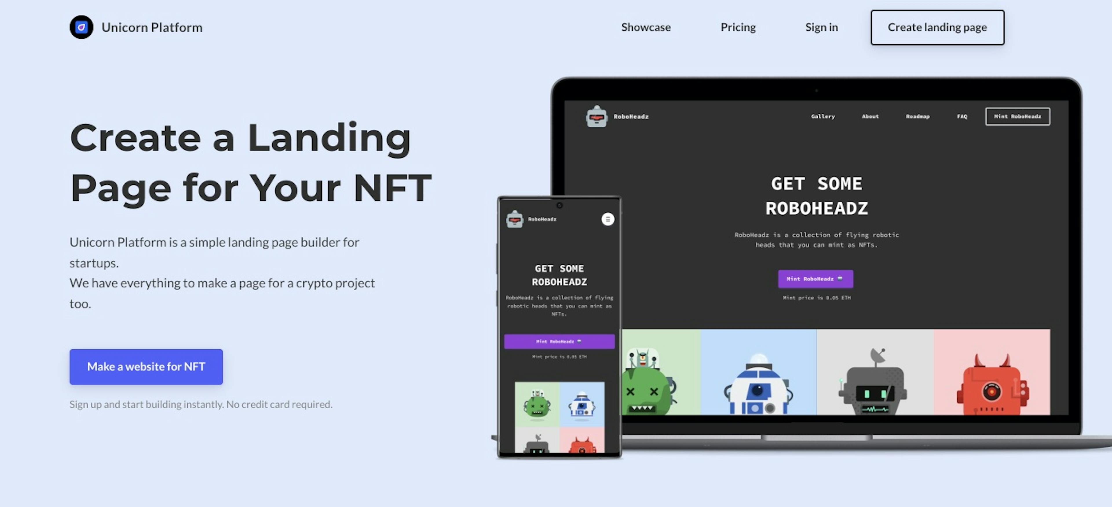 A special page for the "NFT" keyword.