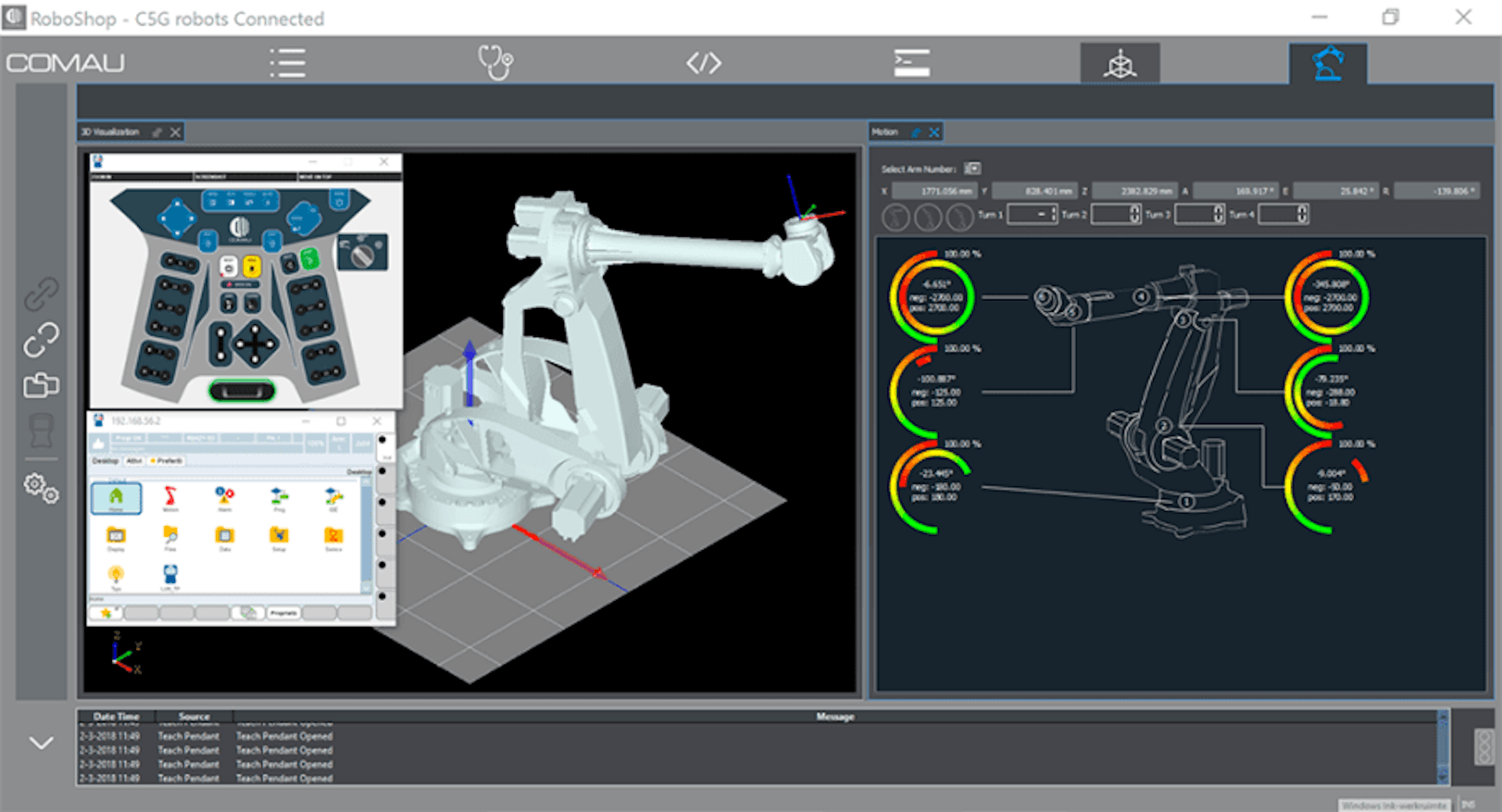 Software behind welding process