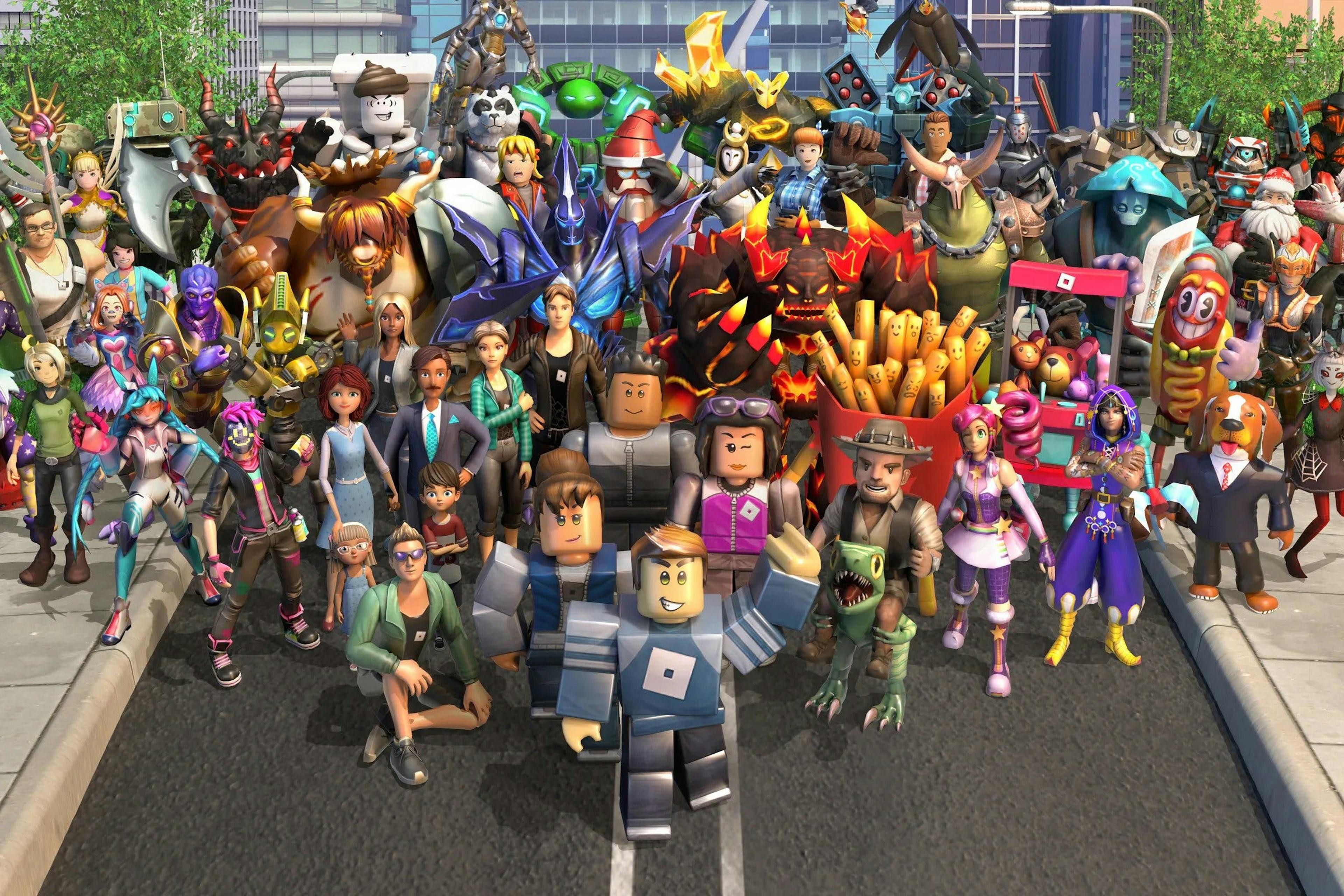 Virtual gaming platform Roblox has become a runaway hit. Source: Wired.com