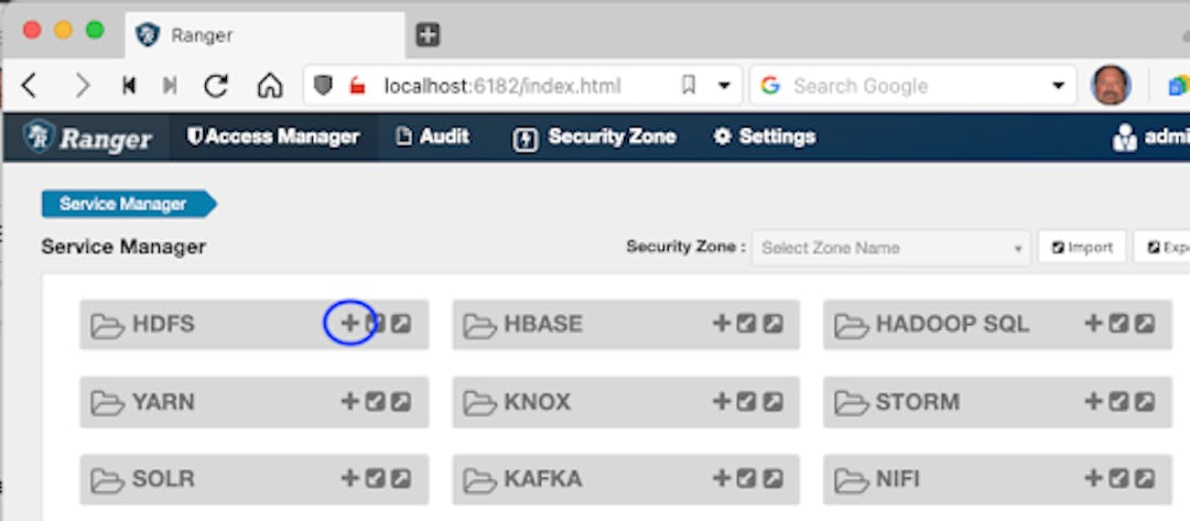  Figure 3. Create Alluxio Service in Ranger