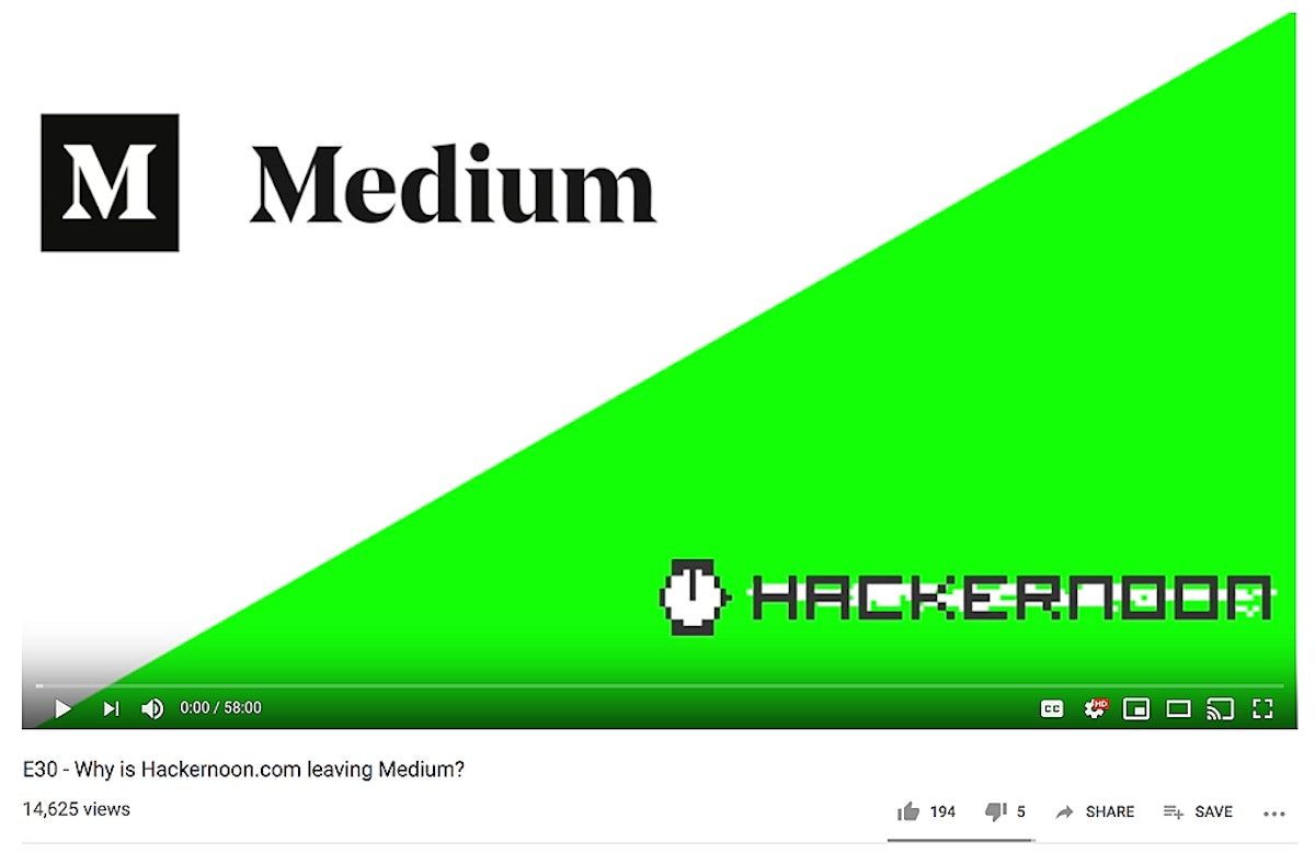 featured image - About Removing Medium from HackerNoon.com 