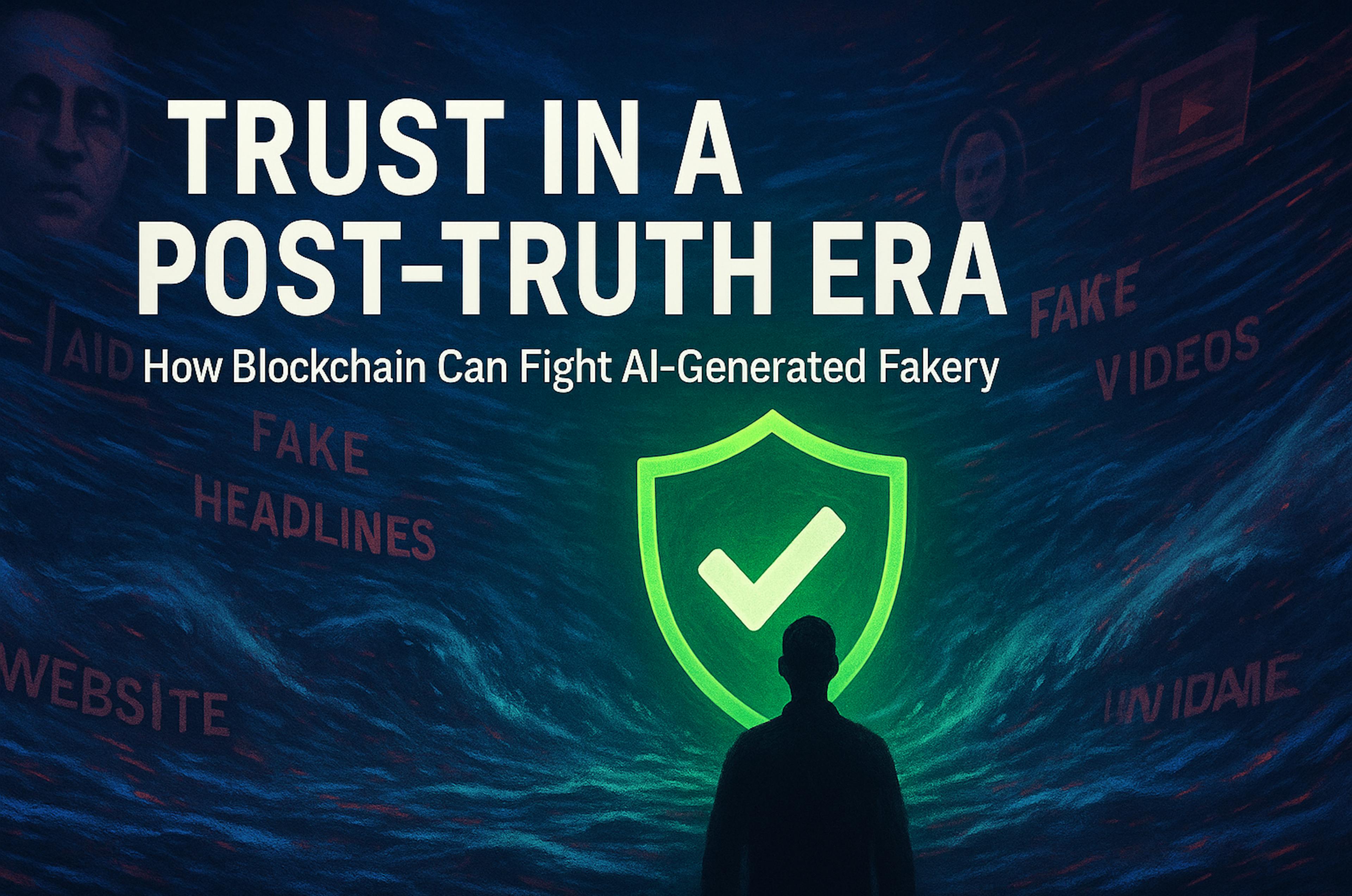 How Blockchain Can Help Us Trust What We Read and See