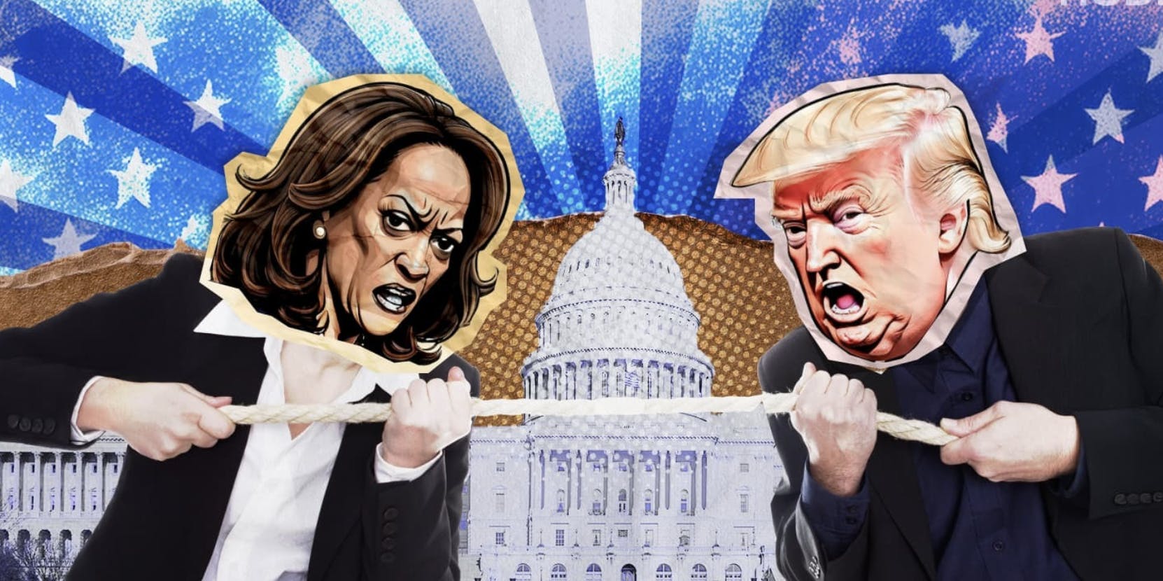 featured image - Harris vs. Trump: Predicting the Bitcoin Market's Fate Post-Election