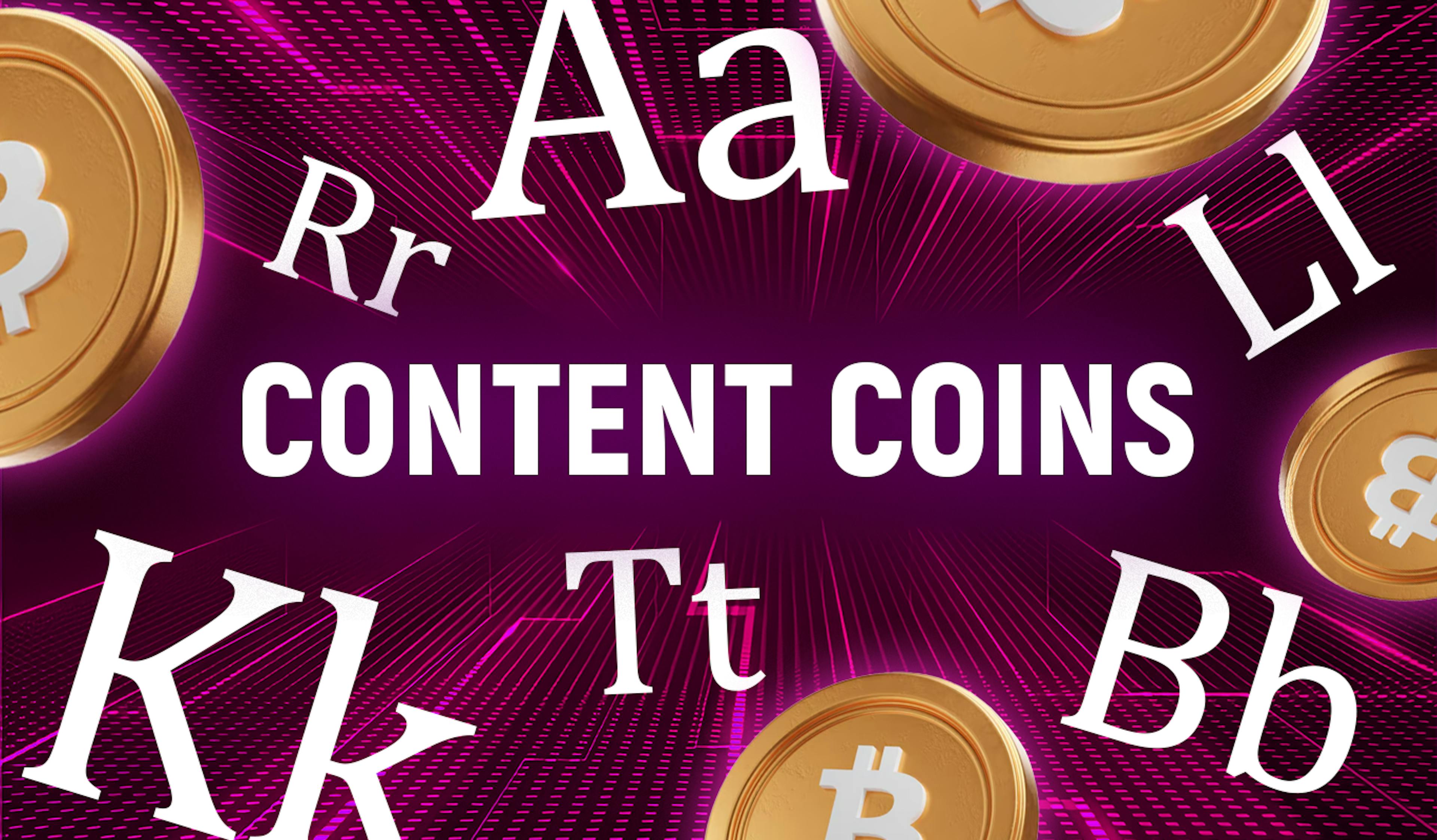 featured image - What are Content Coins? the New Crypto Trend Where Media is Ownable, Tradable, Investable