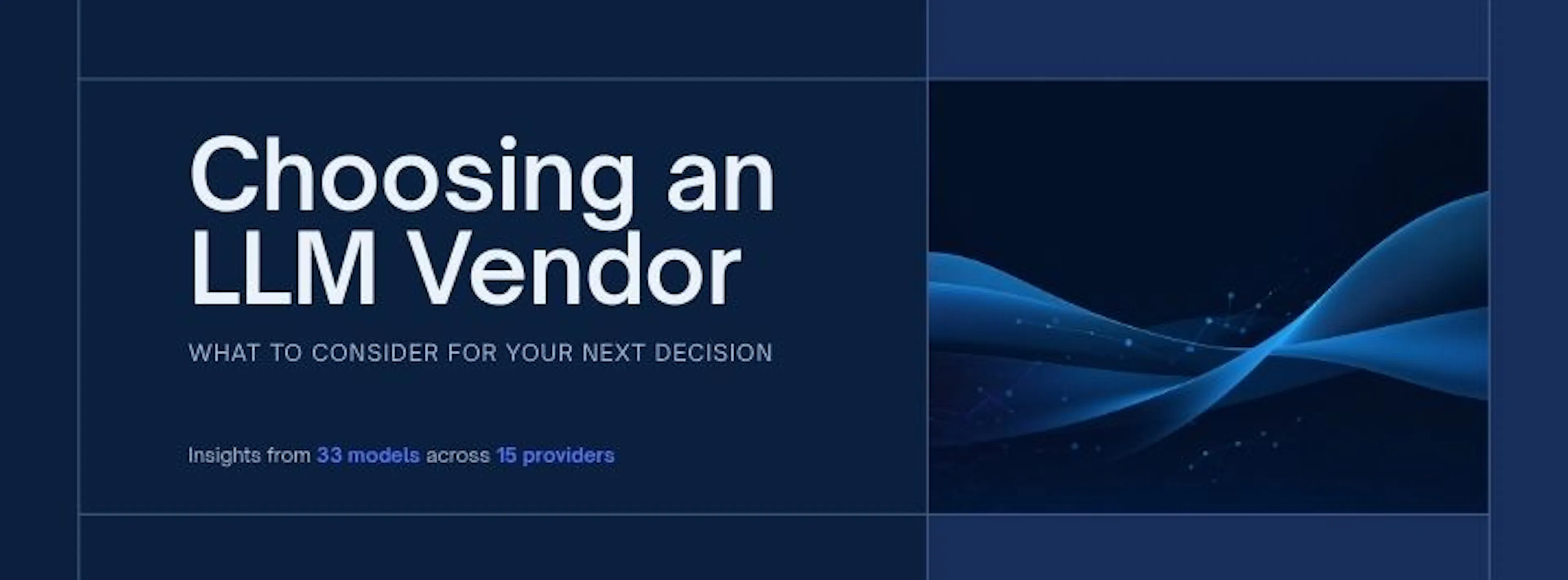 featured image - What You're Actually Buying When You Pick an LLM Vendor
