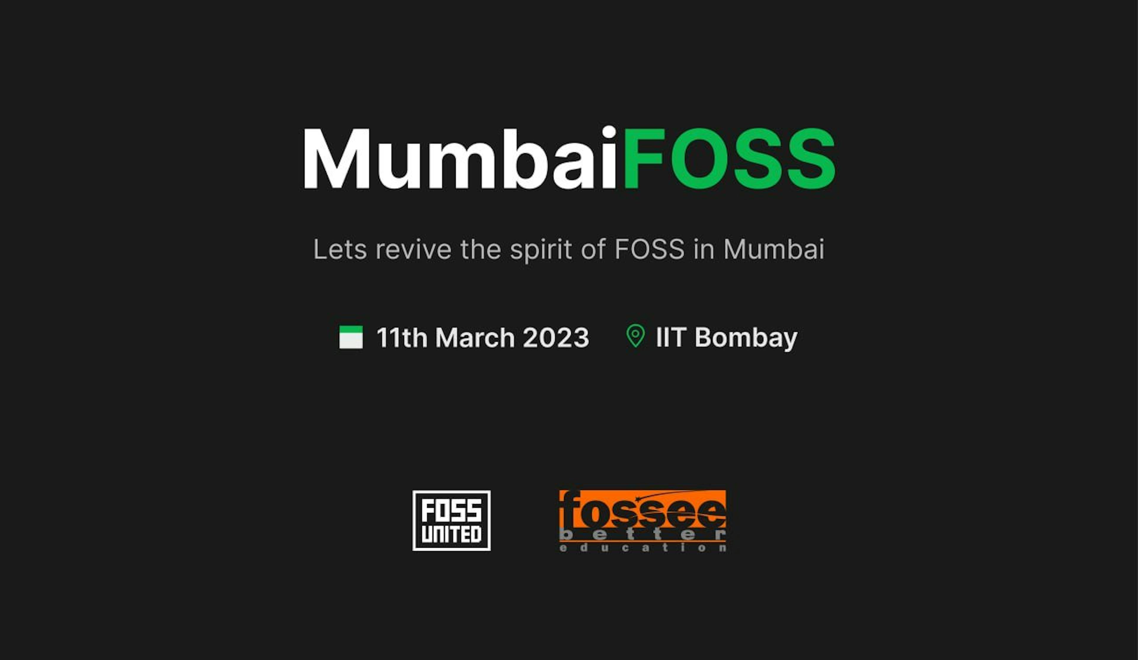 source: MumbaiFOSS Twitter