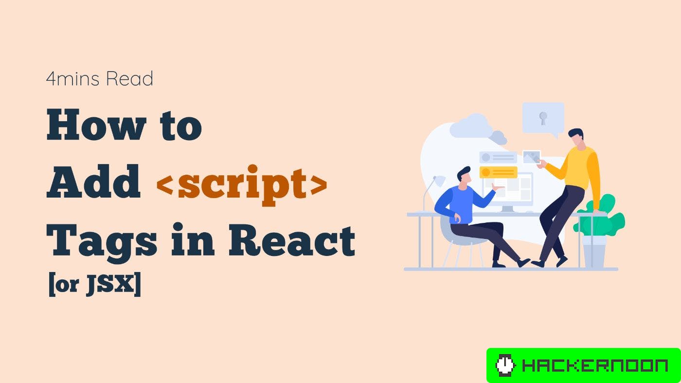Add Script Tag in React/JSX