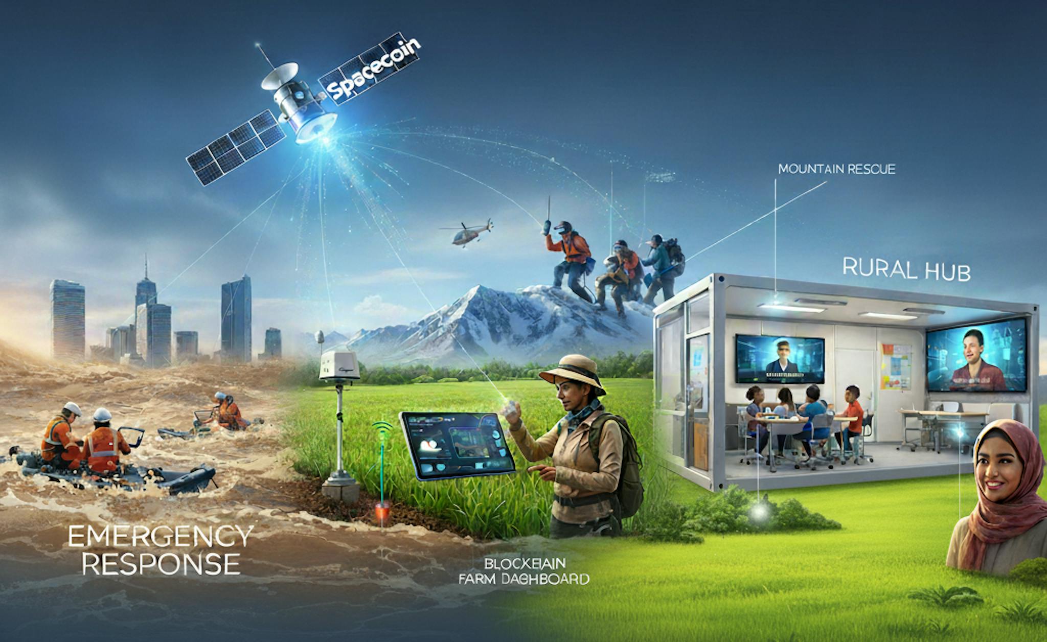 featured image - Spacecoin Saving Lives with Decentralized Connectivity