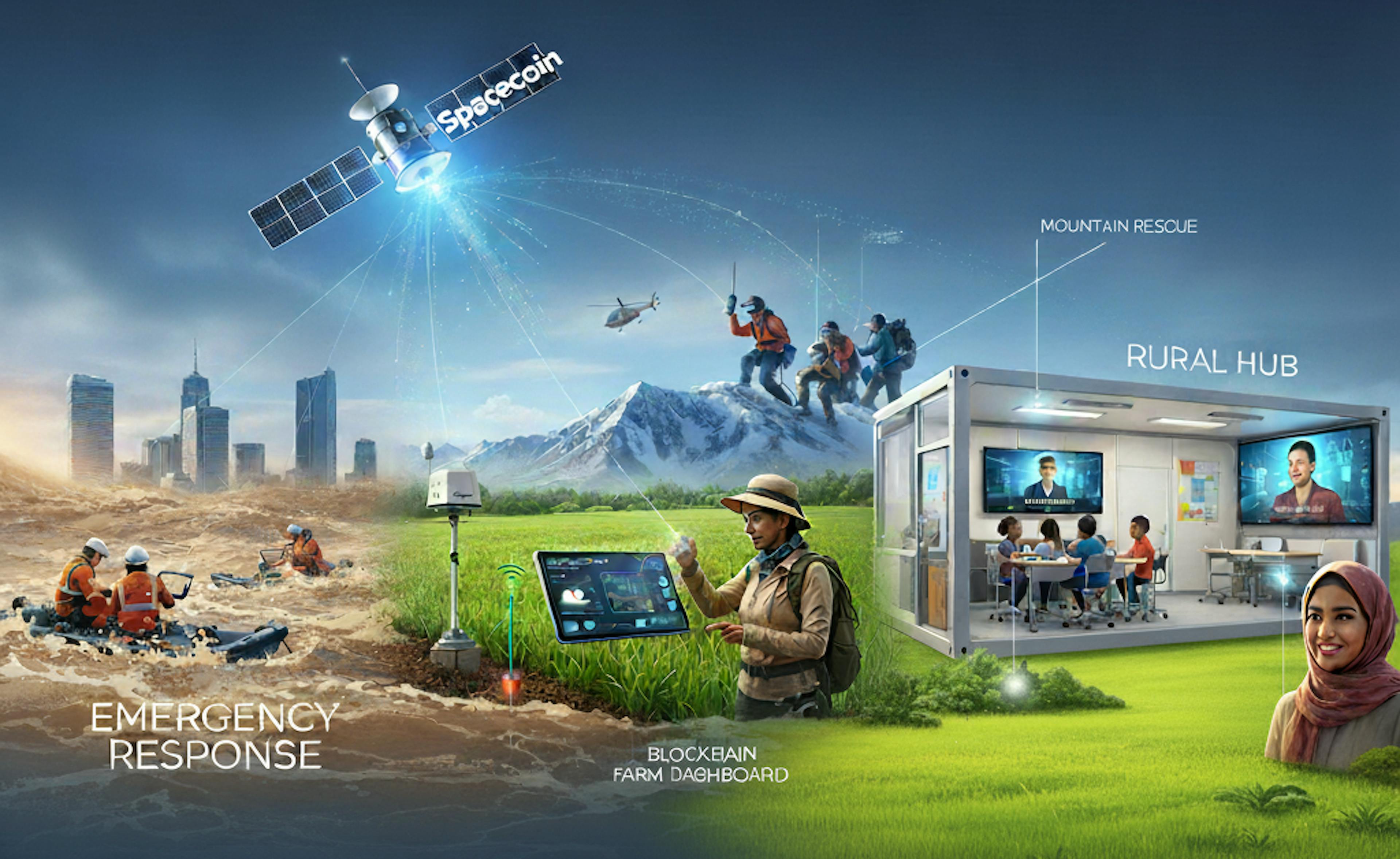 Spacecoin Saving Lives with Decentralized Connectivity