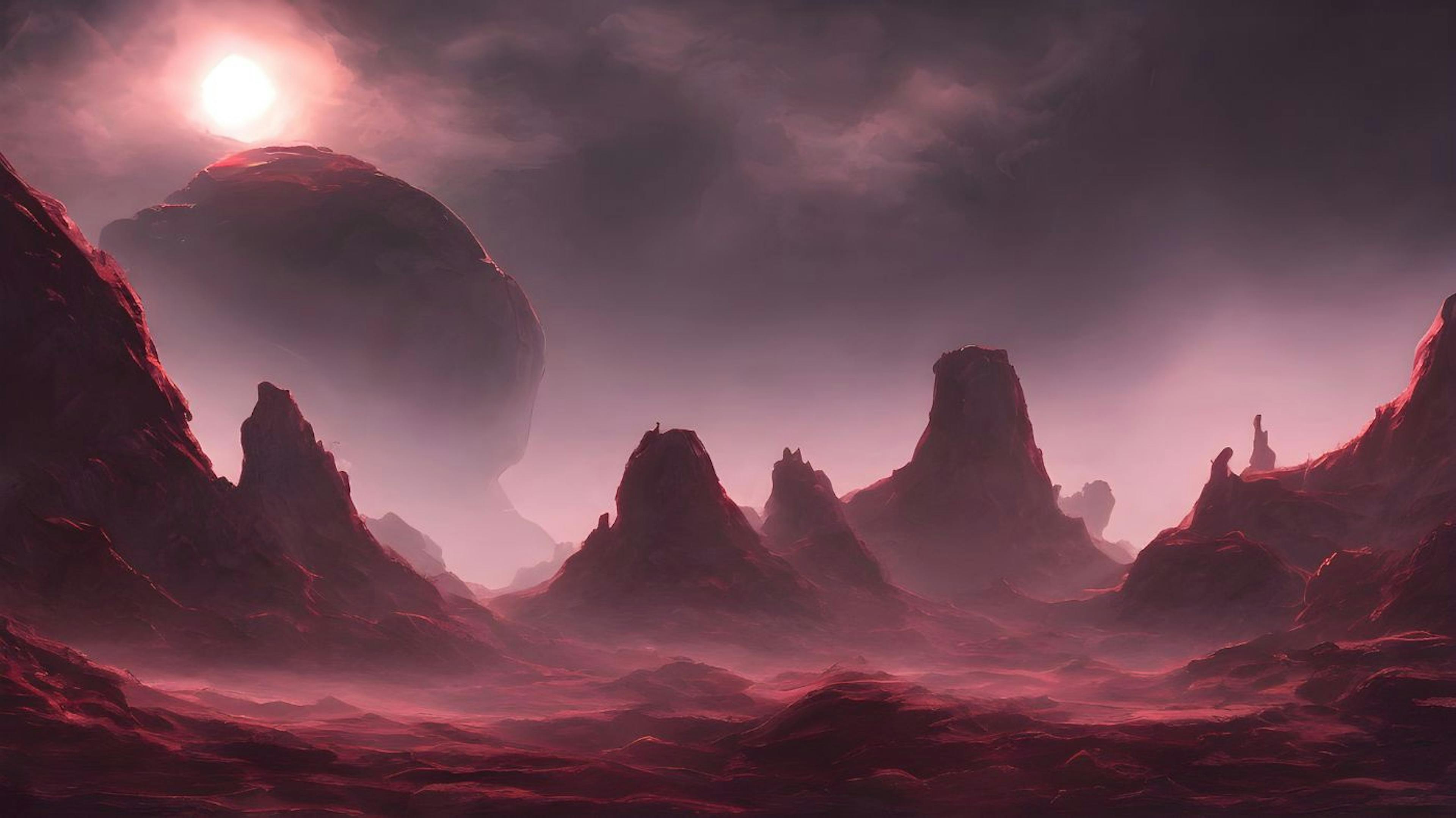 Image: Predicted Alien Planet Generated by AI
