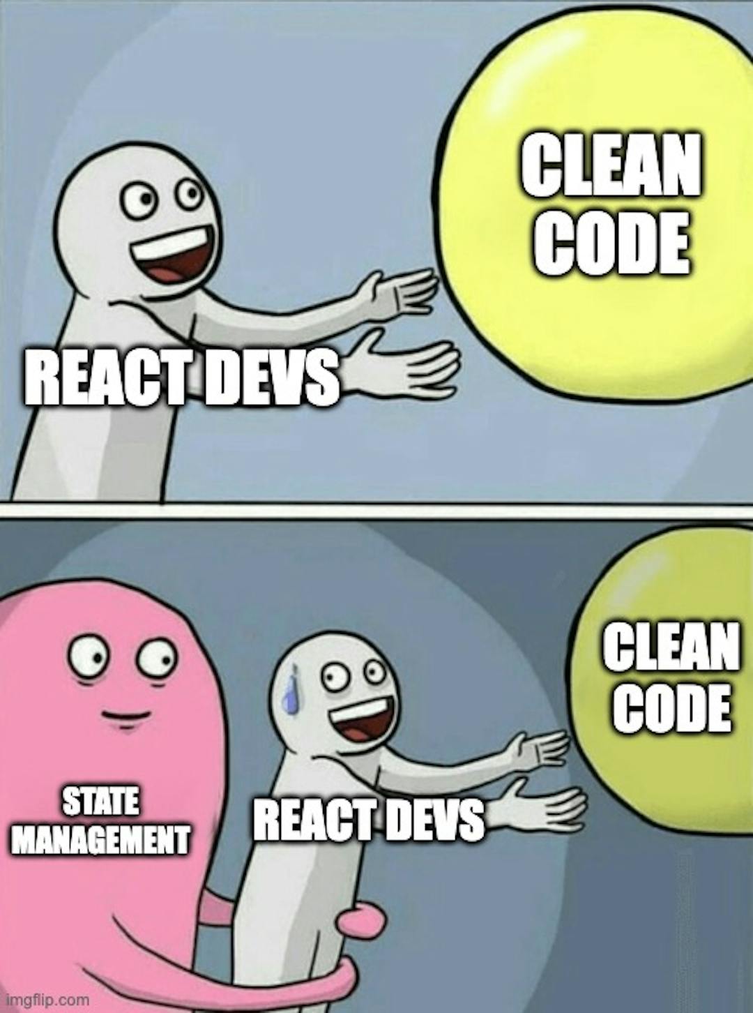 React devs vs state management