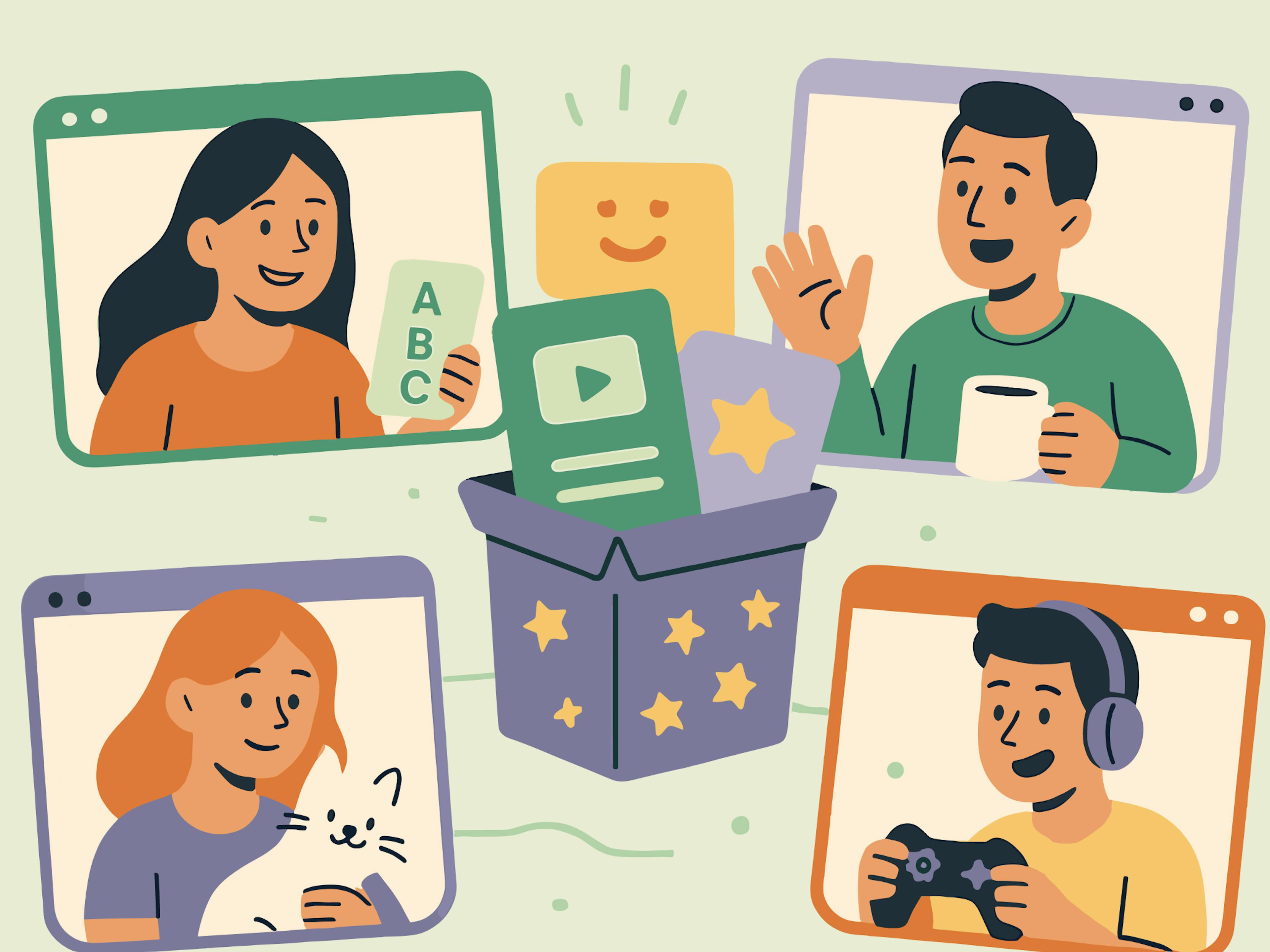 featured image - 20 Non-Cringe Activities to Engage Remote Employees