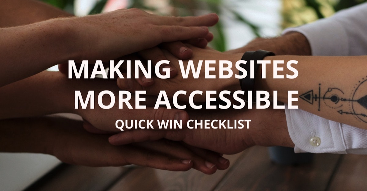 featured image - The Website Accessibility Checklist