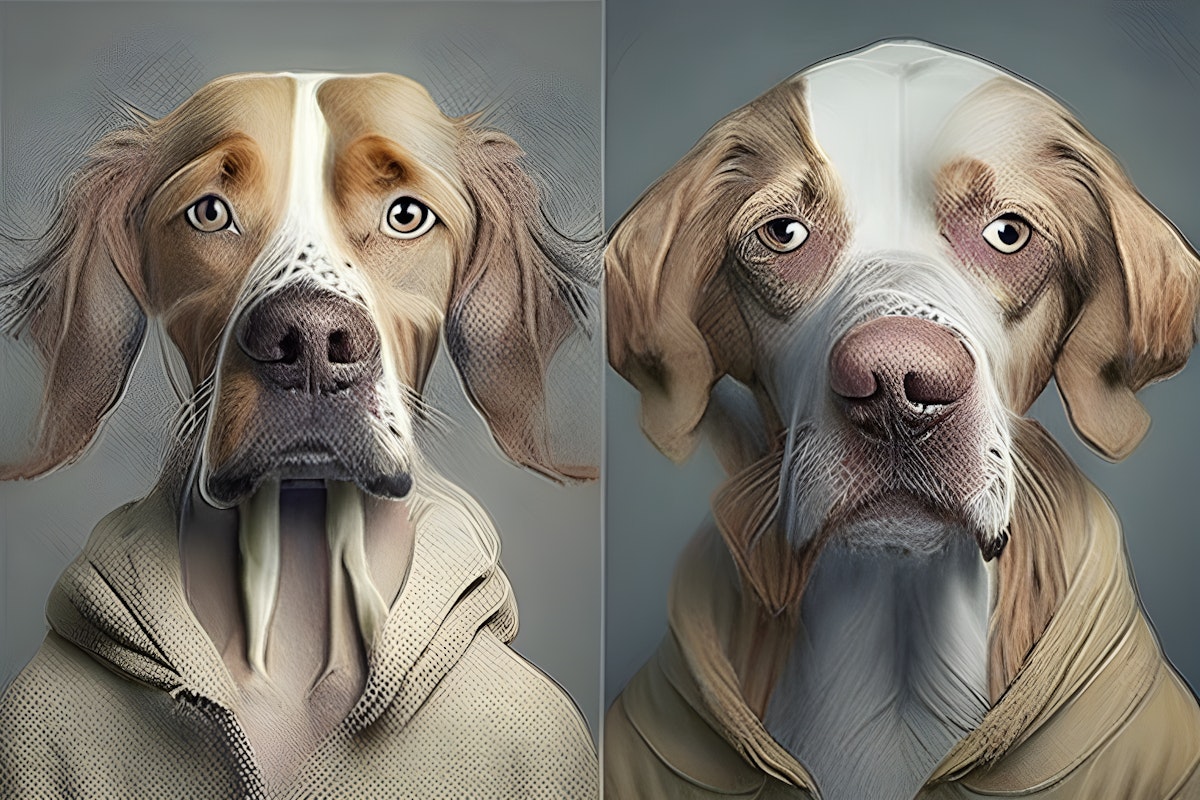 featured image - See Dogs as Humans Thanks to Midjourney