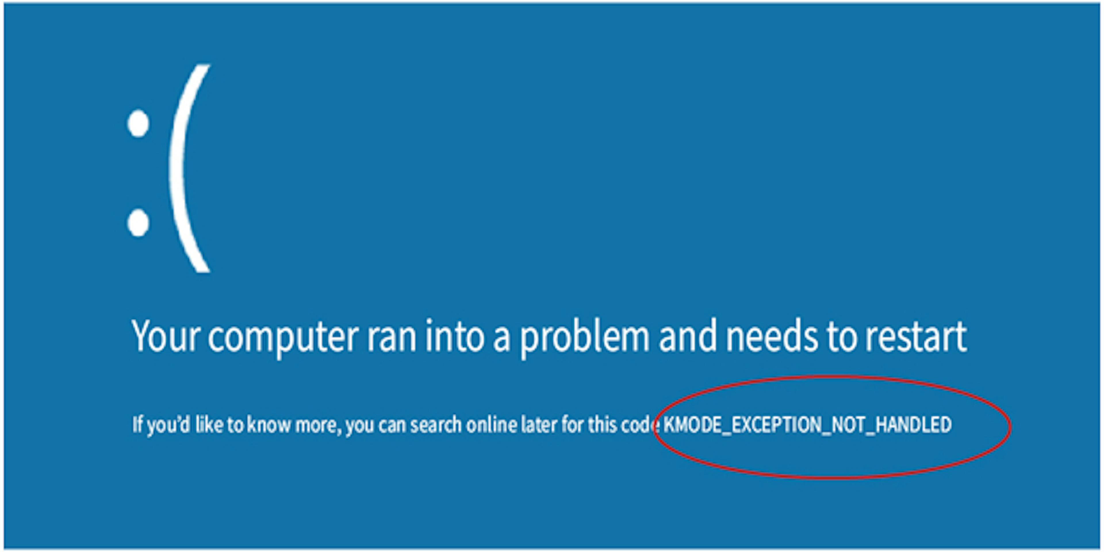 How to Fix the KMODE_EXCEPTION_NOT_HANDLED BSOD Error in Windows 10 