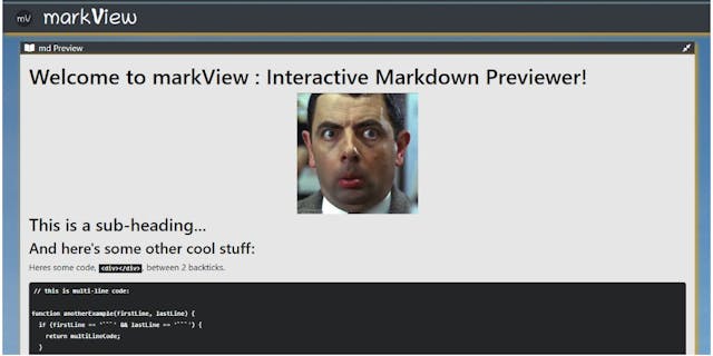 /my-first-react-app-markview-an-interactive-markdown-previewer-4h7033jm feature image