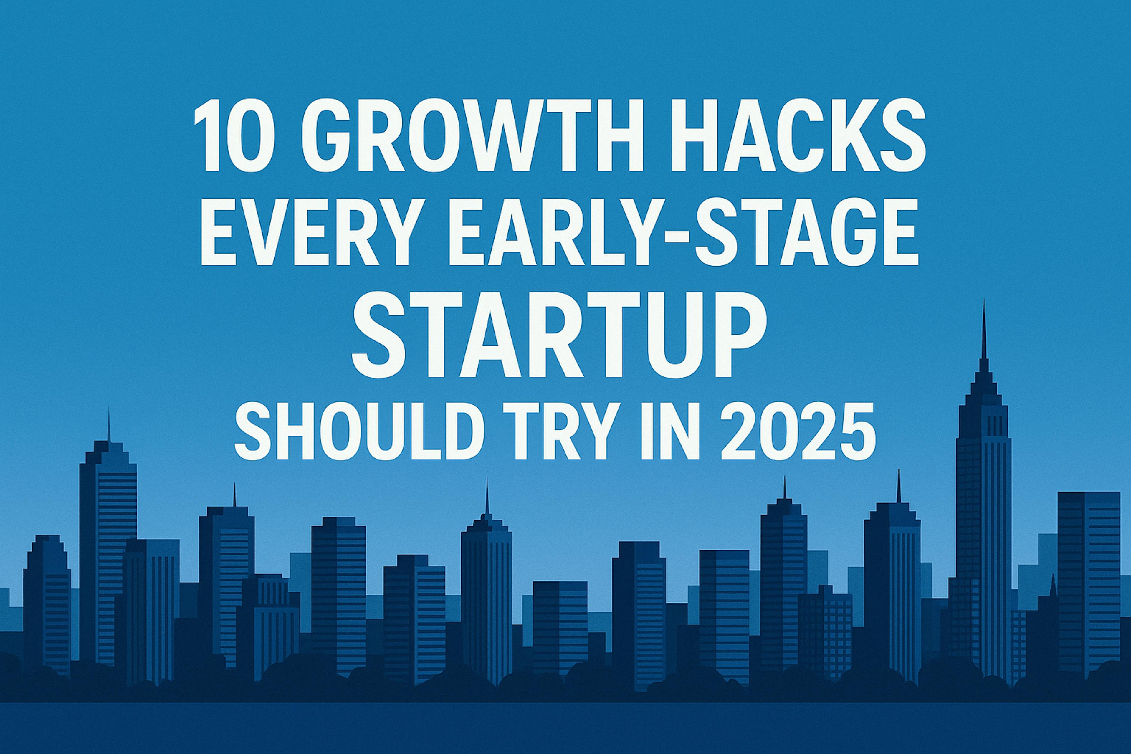 featured image - 10 Growth Hacks Every Early-Stage Startup Should Try in 2025