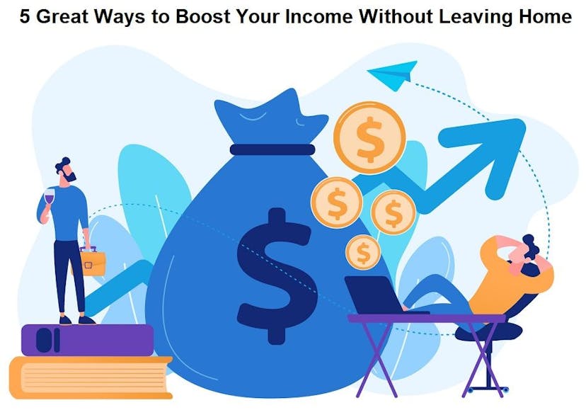 /5-great-ways-to-make-money-online-without-leaving-home feature image