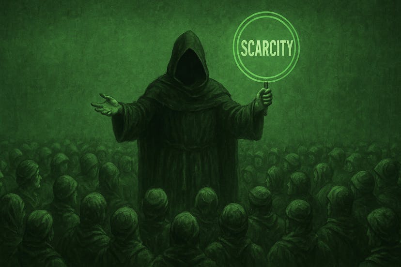 /the-ruthless-logic-of-scarcity-how-marketers-weaponize-desire-in-the-attention-economy feature image