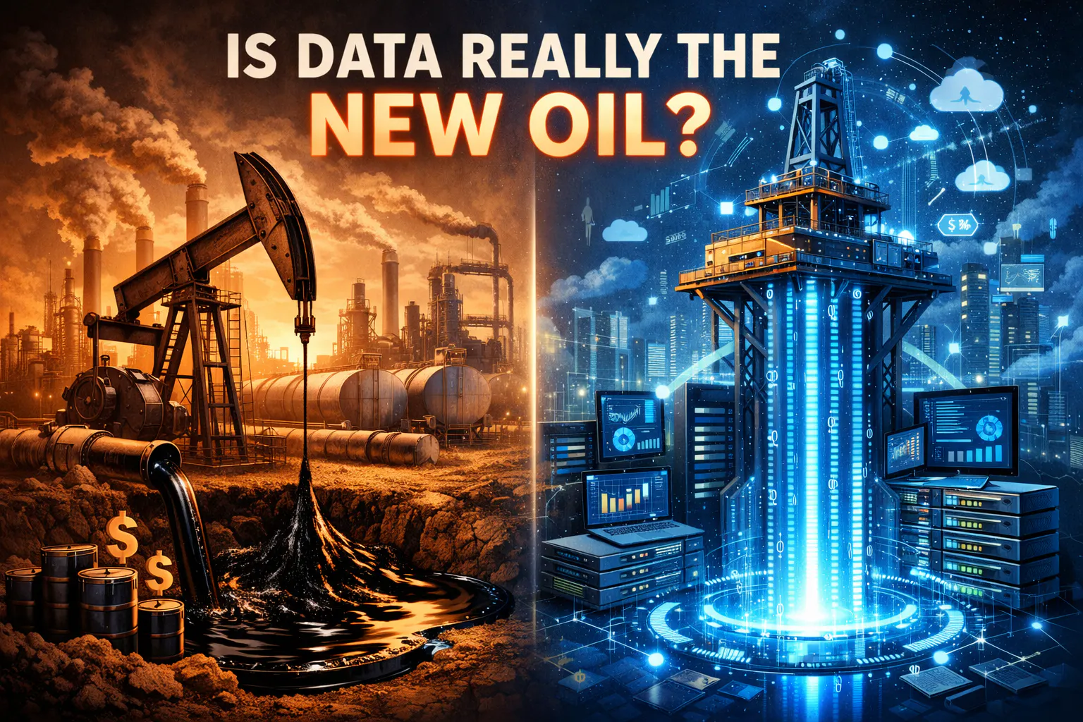 featured image - Data: Is It Truly the New Oil?