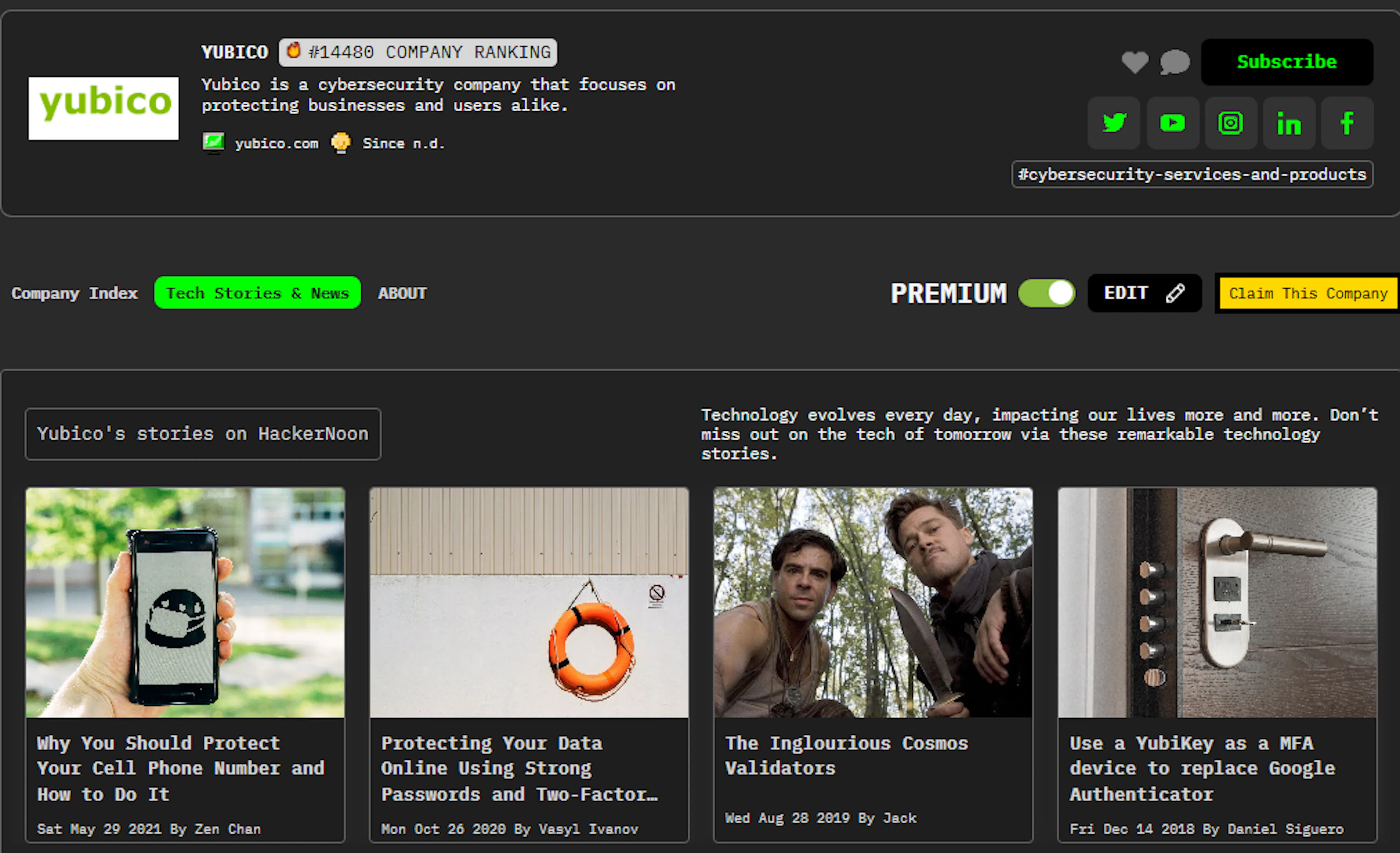 featured image - Meet Yubico: HackerNoon Company of the Week
