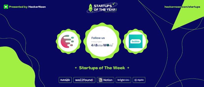 /meet-bubbo-creds-4abetterworld-hackernoon-startups-of-the-week feature image