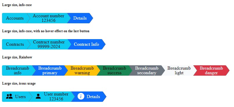 Custom Bootstrap 5 Breadcrumbs - Ver 2: What You Need to Know | HackerNoon