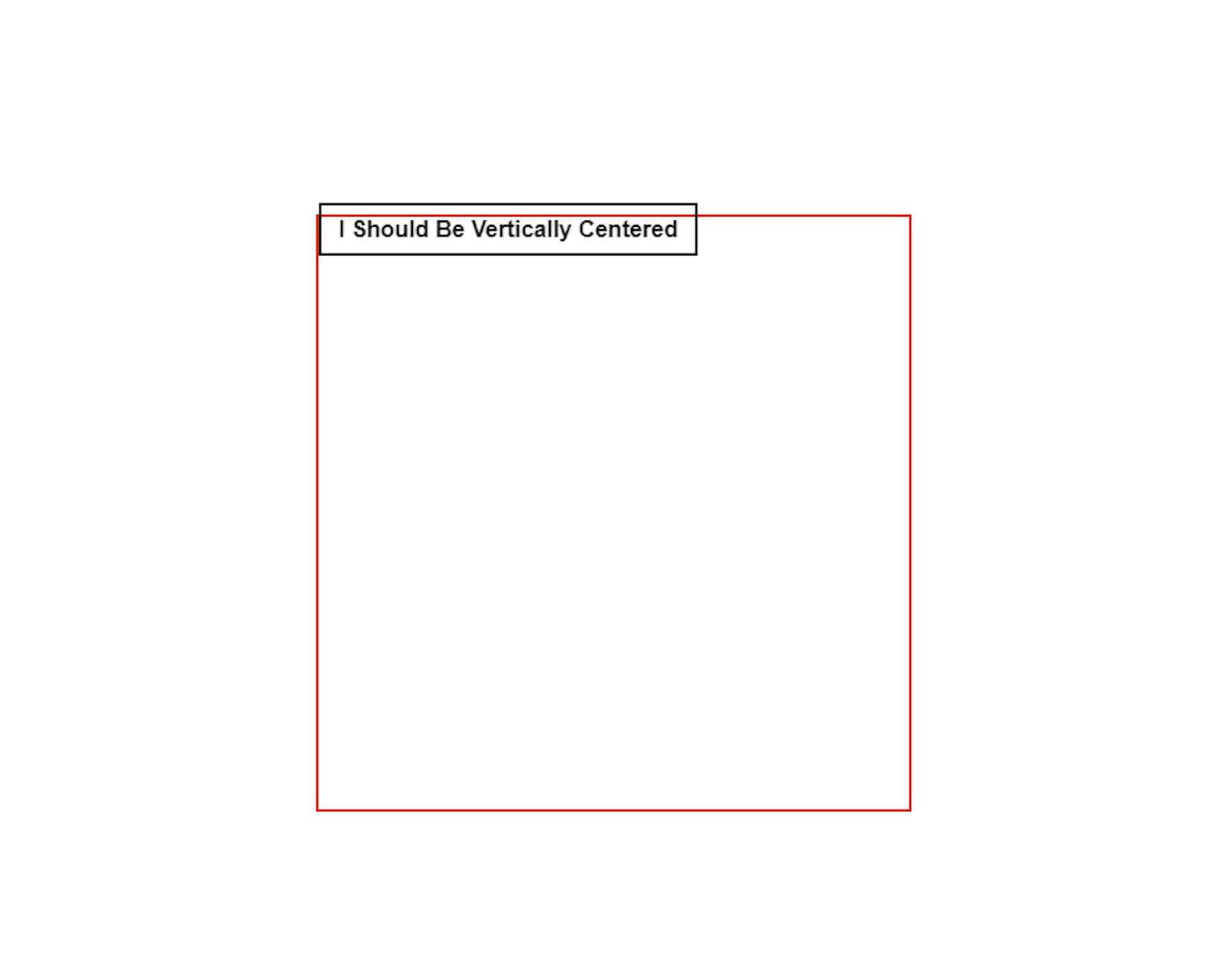 Demo before using CSS positioning to center items