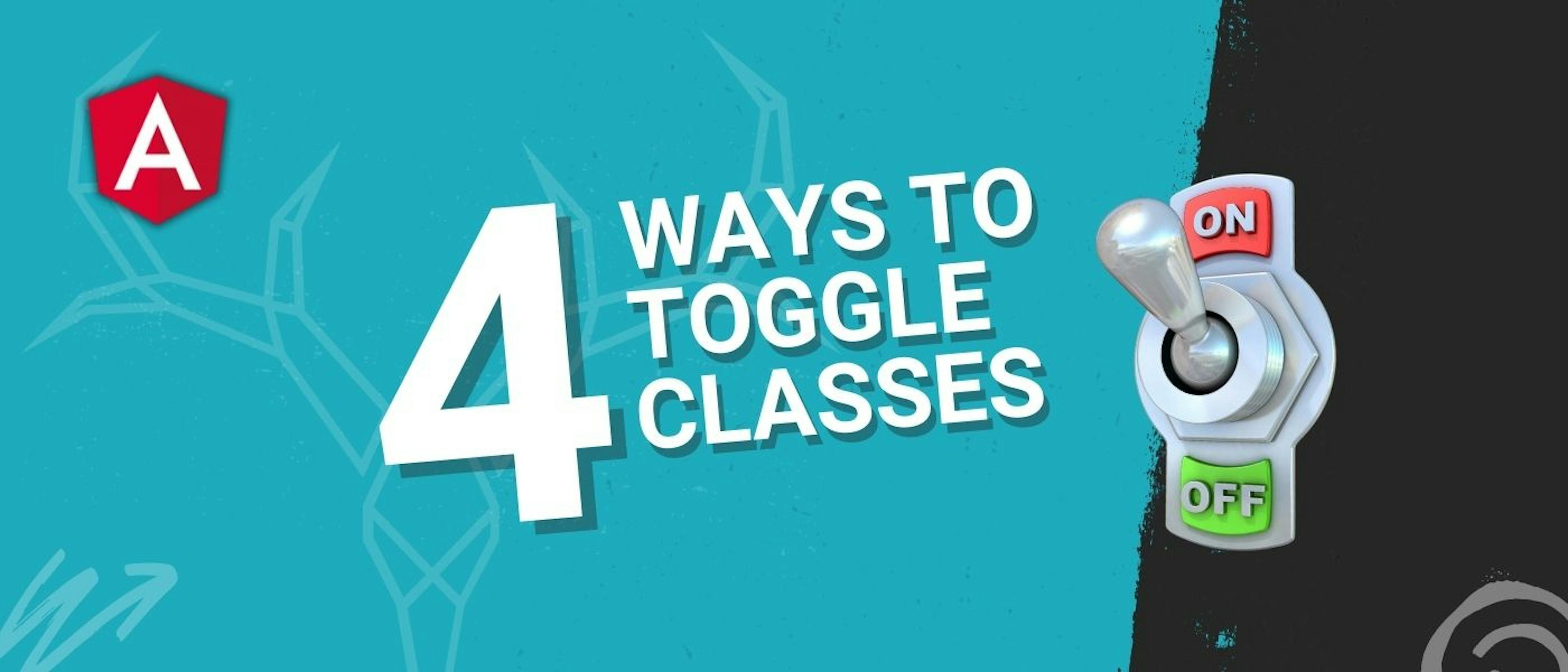 featured image - 4 Ways to Dynamically Add Classes in Angular