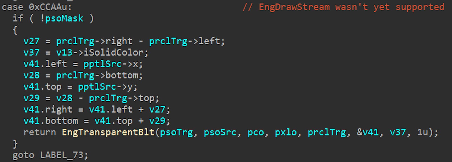 Figure 26: win32k.sys from Windows 2000, just before the version reached End-of-Life.