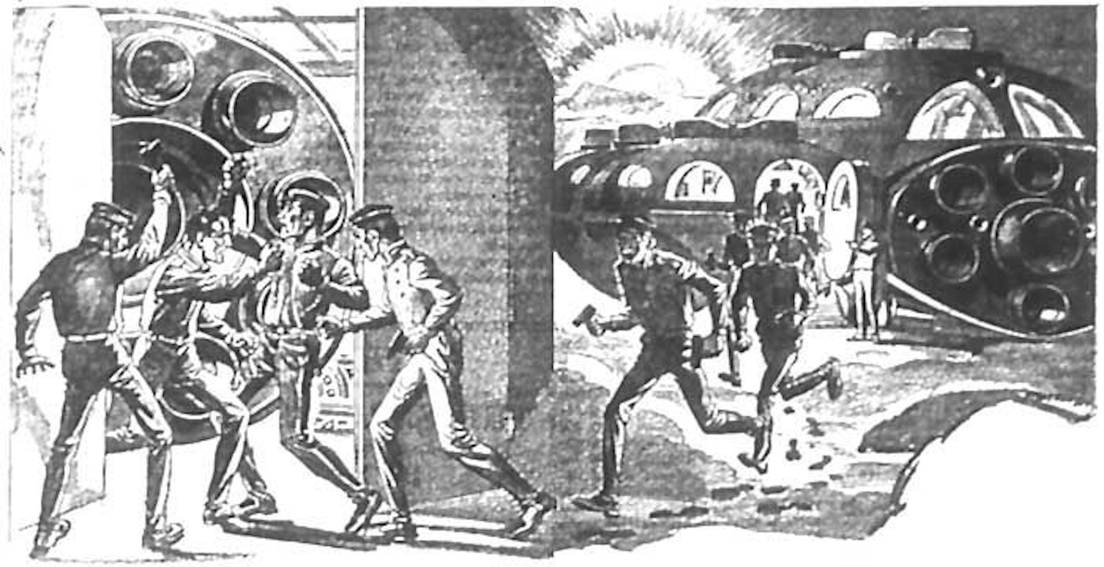 Astounding Stories of Super-Science August 1931: Brood of the Dark Moon - Chapter V