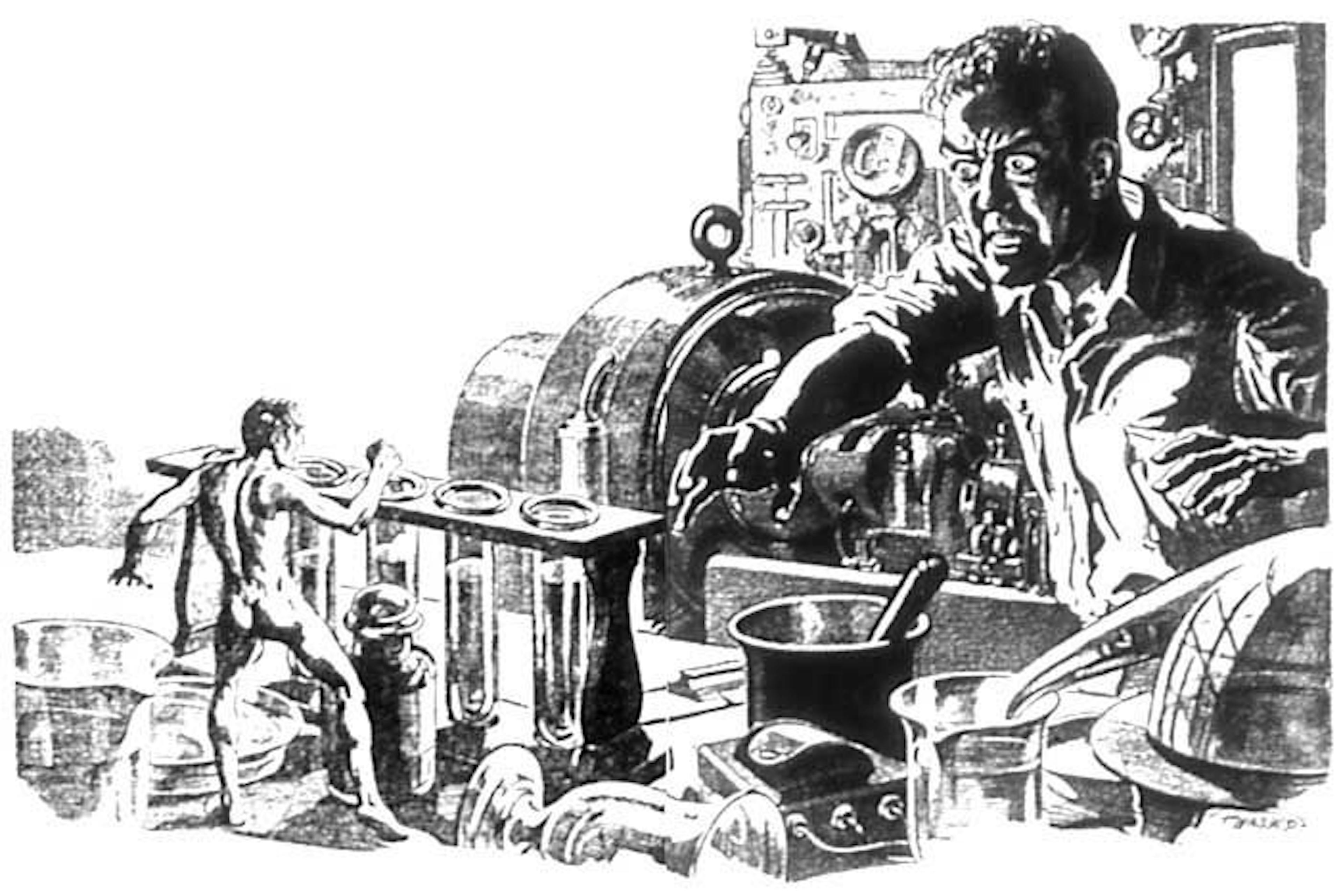 Astounding Stories of Super-Science August 1931: VOL. VII, NO. 2 - The Midget From the Island