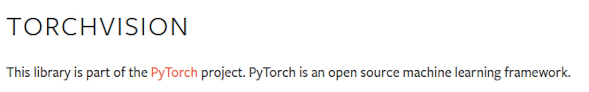 https://pytorch.org/vision/stable/index.html