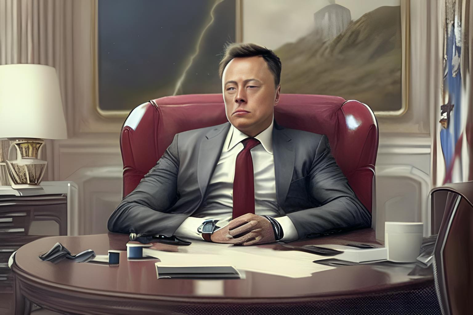 featured image - Elon Musk to Launch His Own AI — Will He Run For President Next? 🏛️