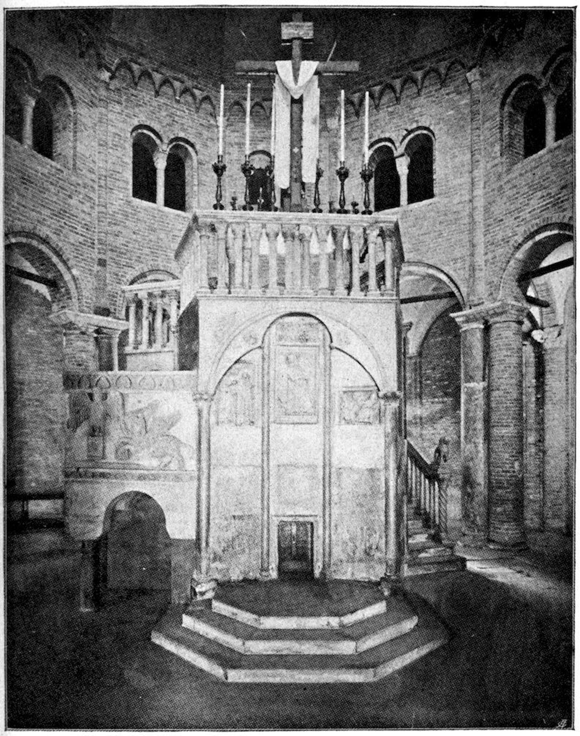 THE SO-CALLED HOLY SEPULCHRE OF S. STEFANO AT BOLOGNA