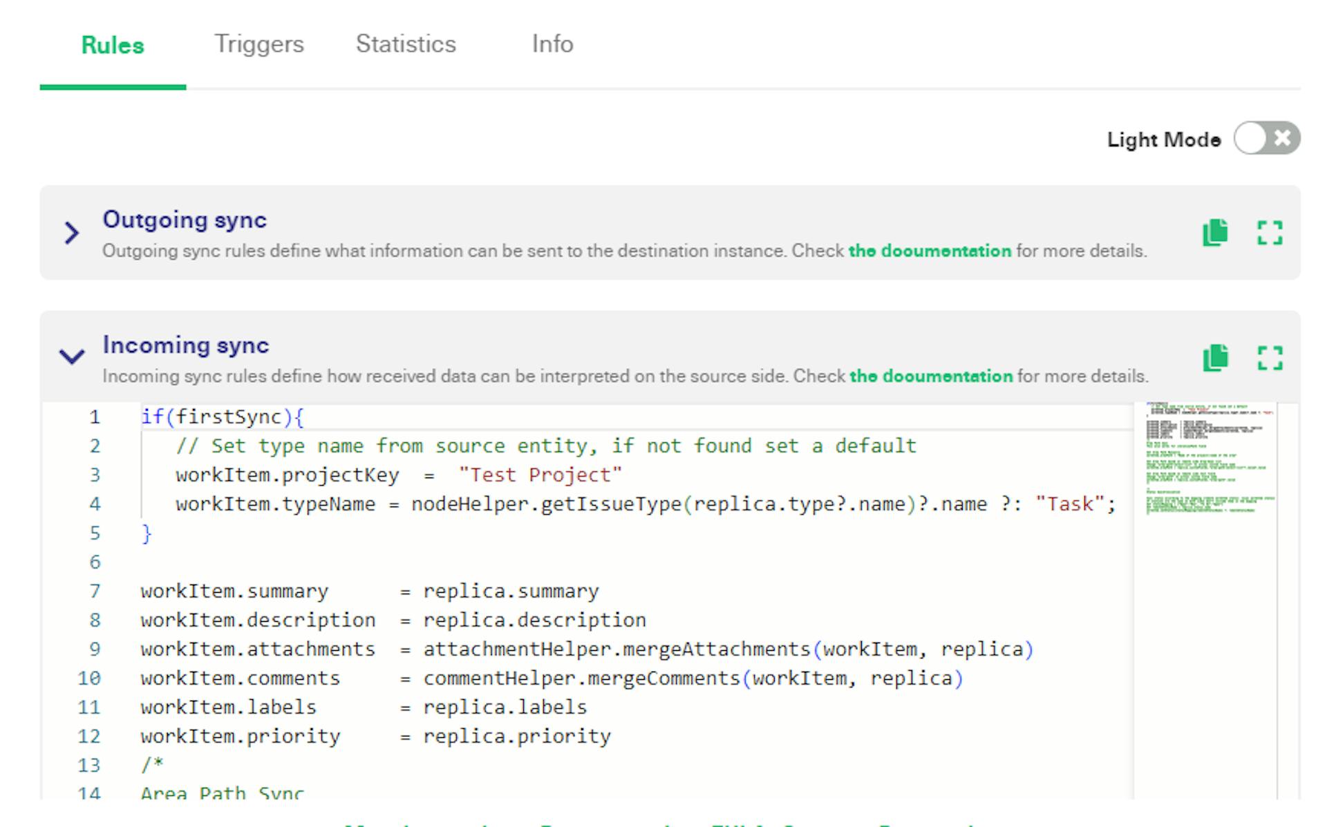 Jira Azure DevOps sync rules 