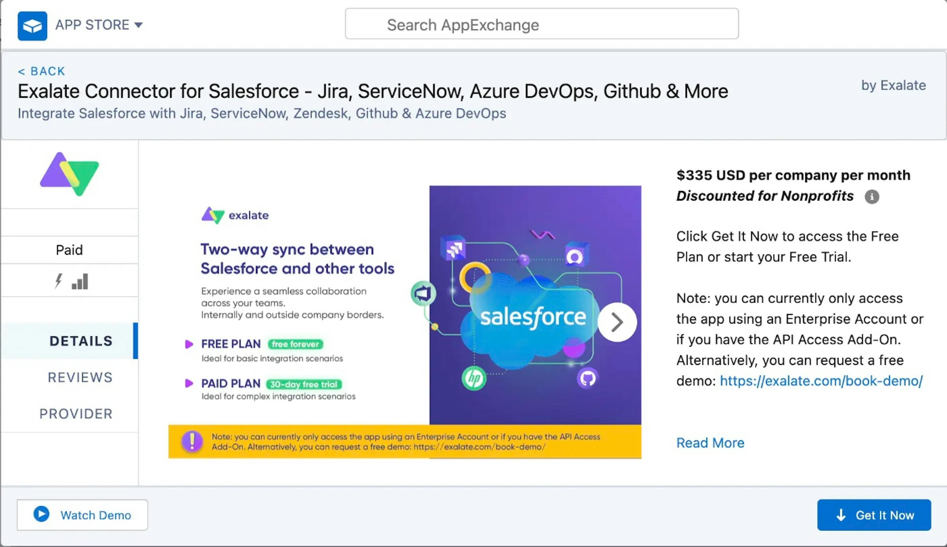 Salesforce entegrasyonları için Exalate