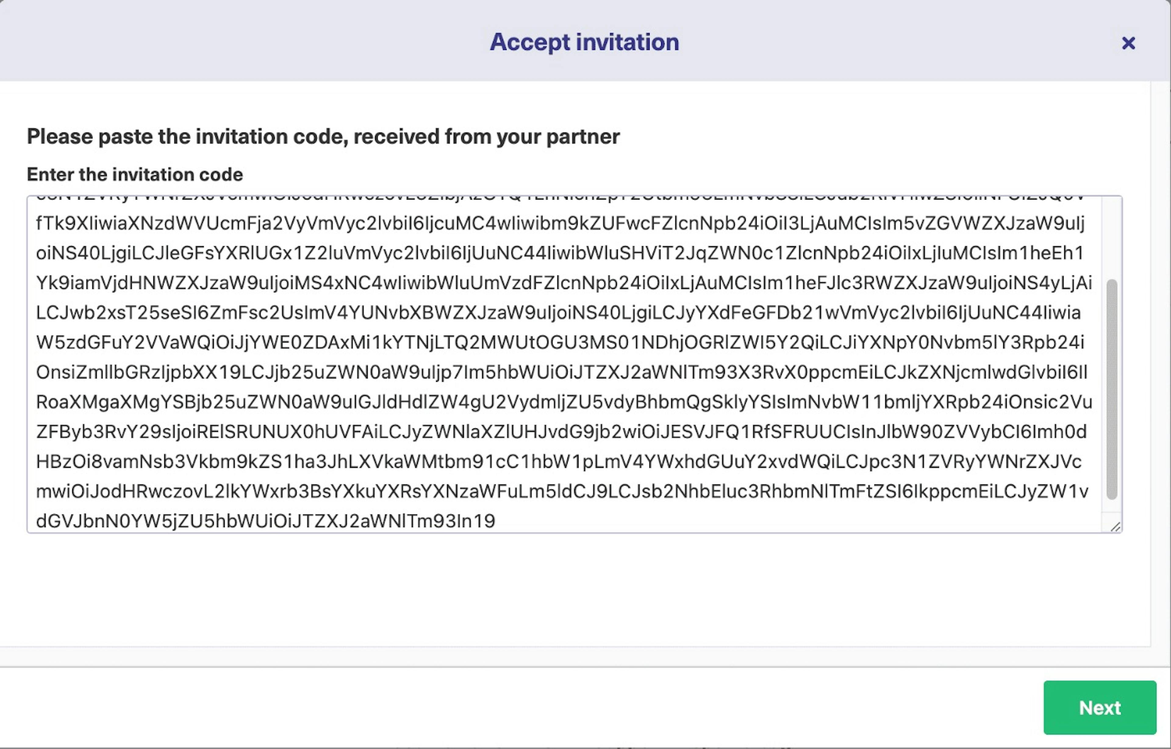 Accepter une invitation de synchronisation Exalate