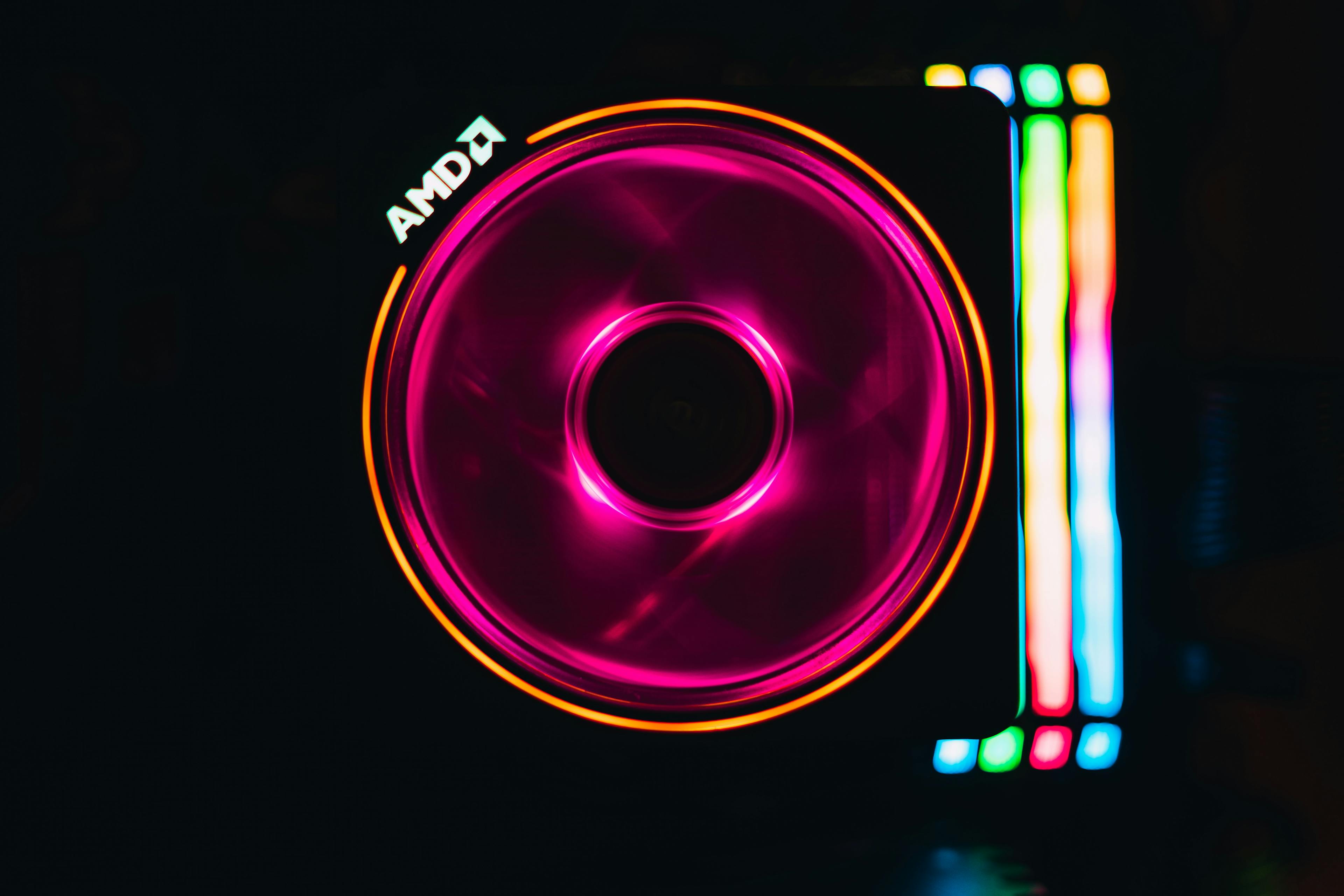 AMD logo by Timothy Dykes on Unsplash