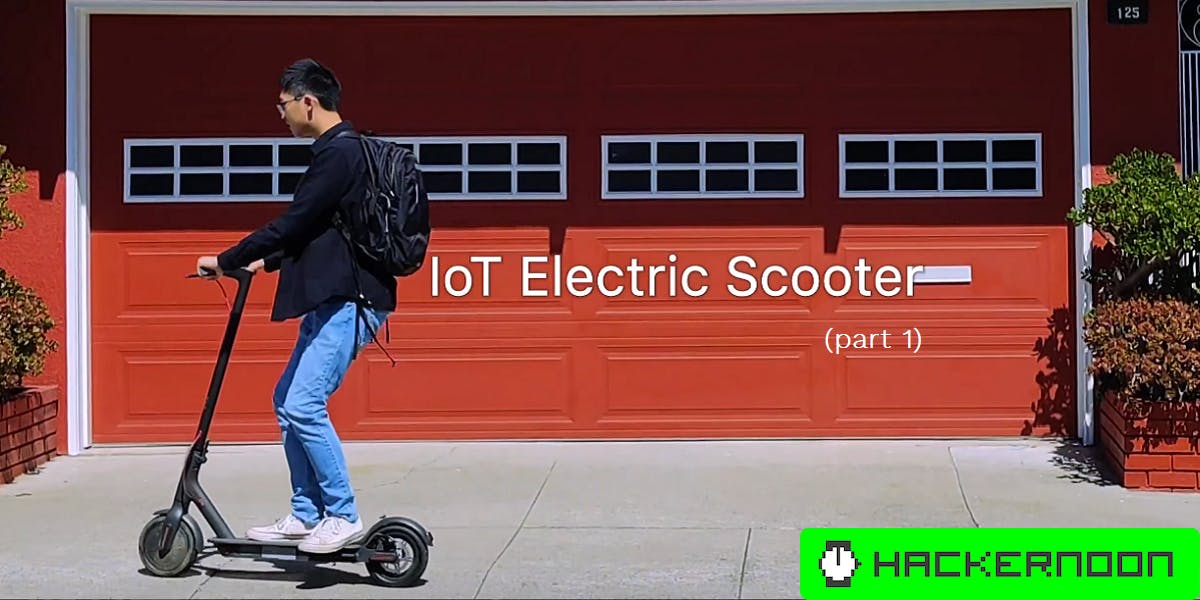 Høre fra dræbe historie Building a Cellular-Connected IoT Electric Scooter w/ Soracom + Raspberry  Pi in One Hour [Part 1] | HackerNoon