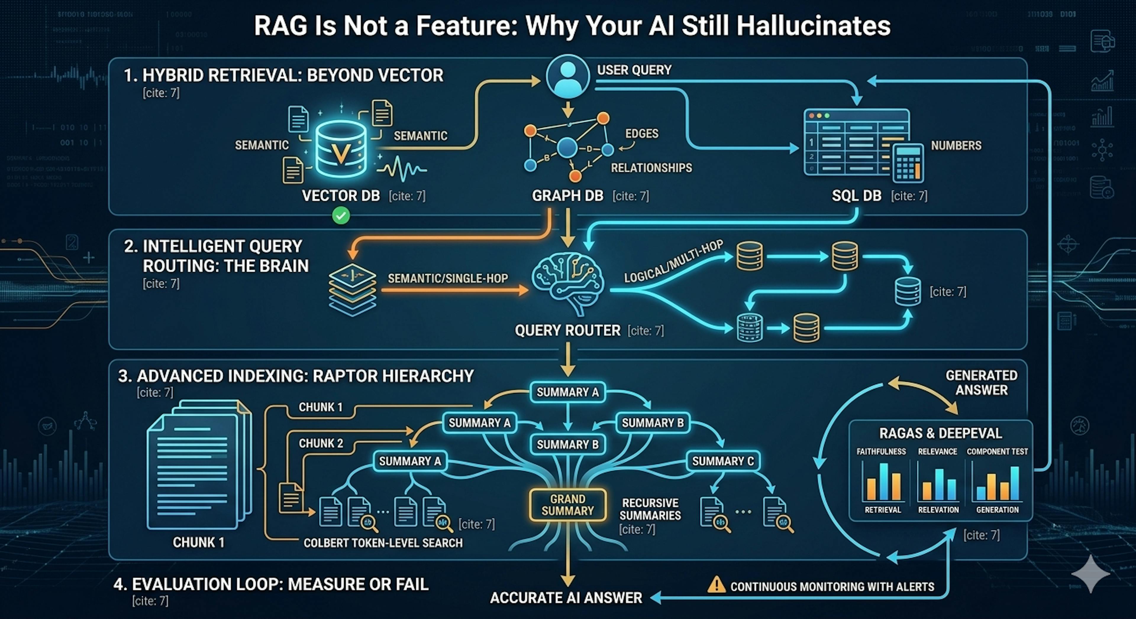 featured image - RAG Is Not a Feature: Why Your AI Still Hallucinates