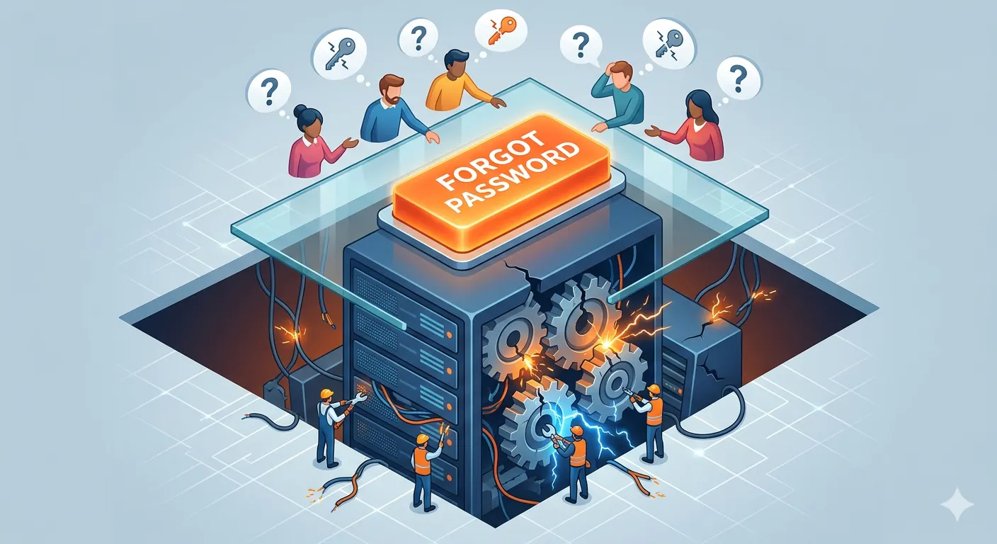 featured image - 500 Password Resets: A Case Study in the UX Scapegoat